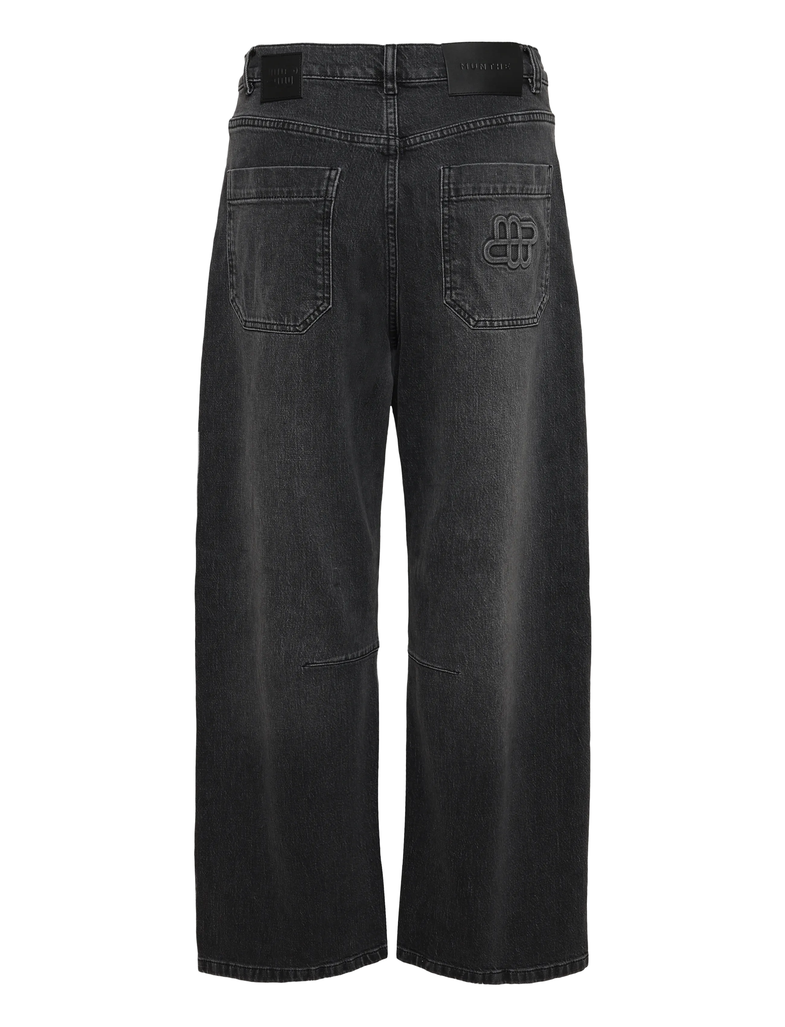 Munthe - BOHDI - gerade jeans - black - 2