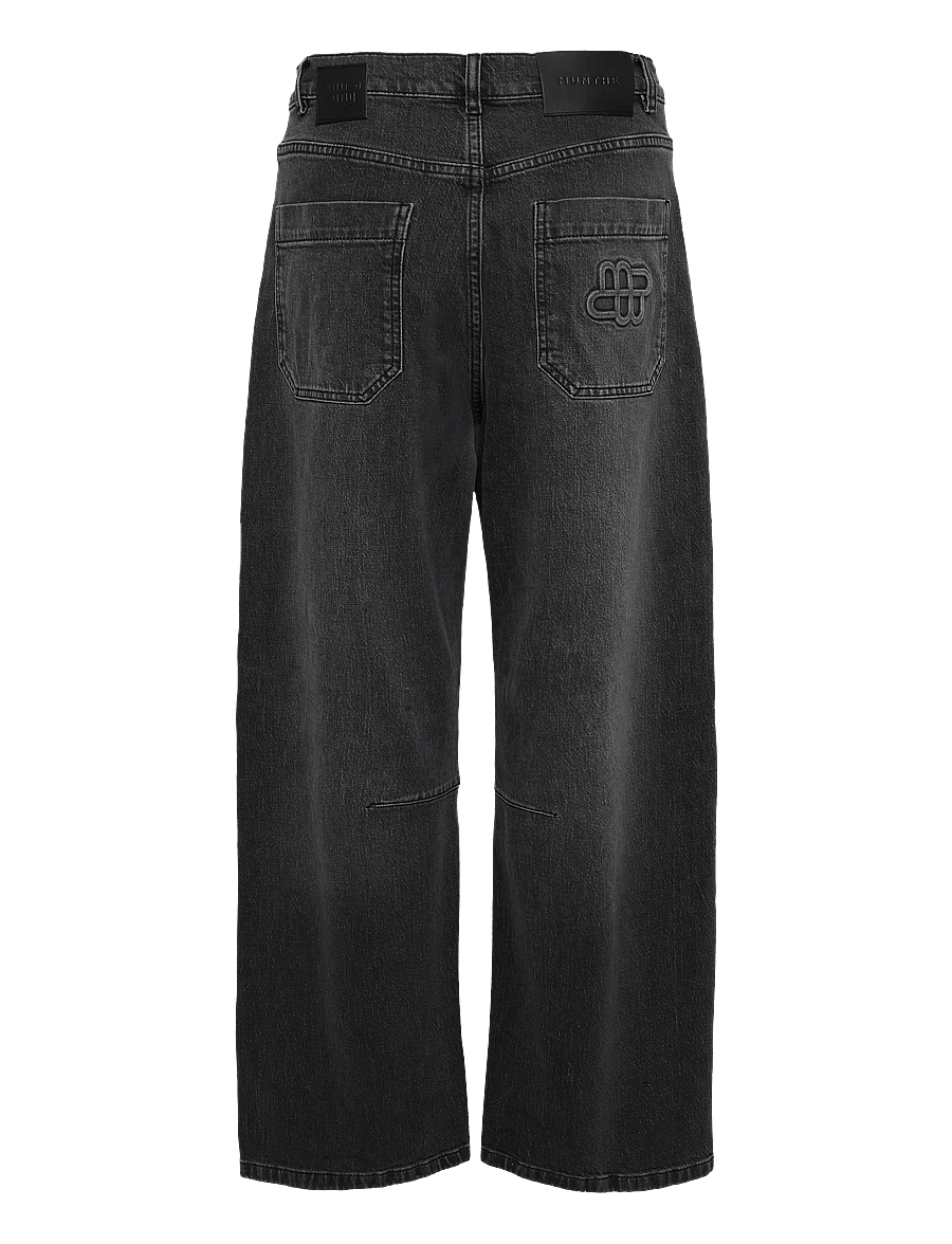 Munthe - BOHDI - gerade jeans - black - 2