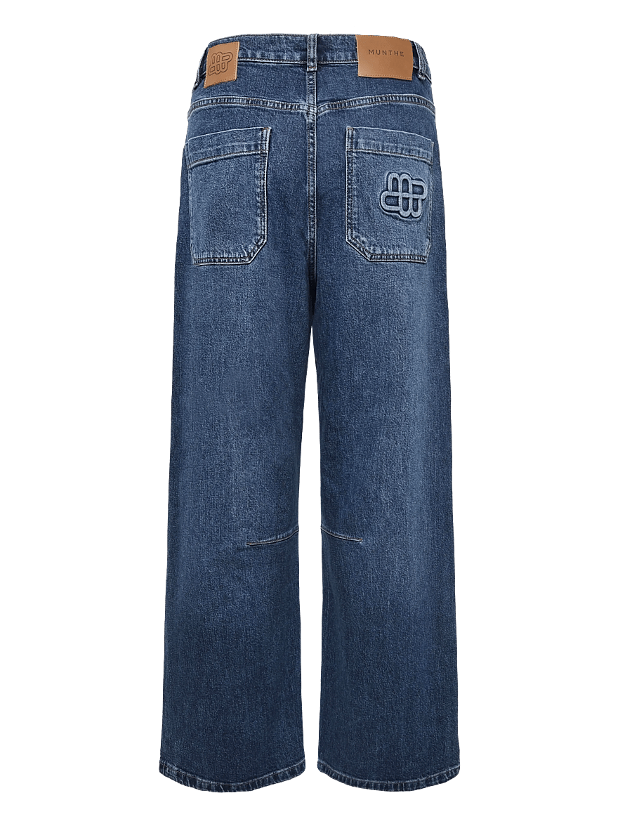 Munthe - BOHDI - raka jeans - indigo - 2