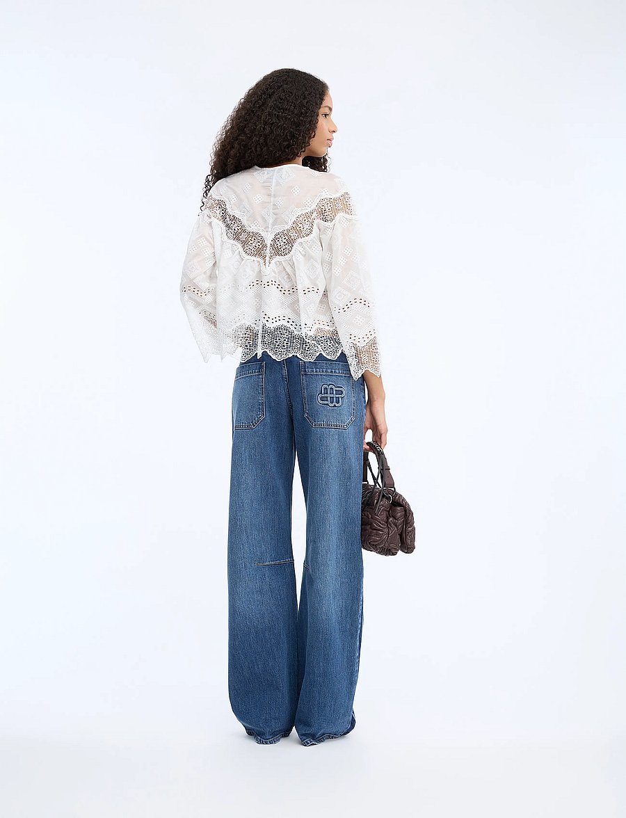 Munthe - BOHDI - gerade jeans - indigo - 0