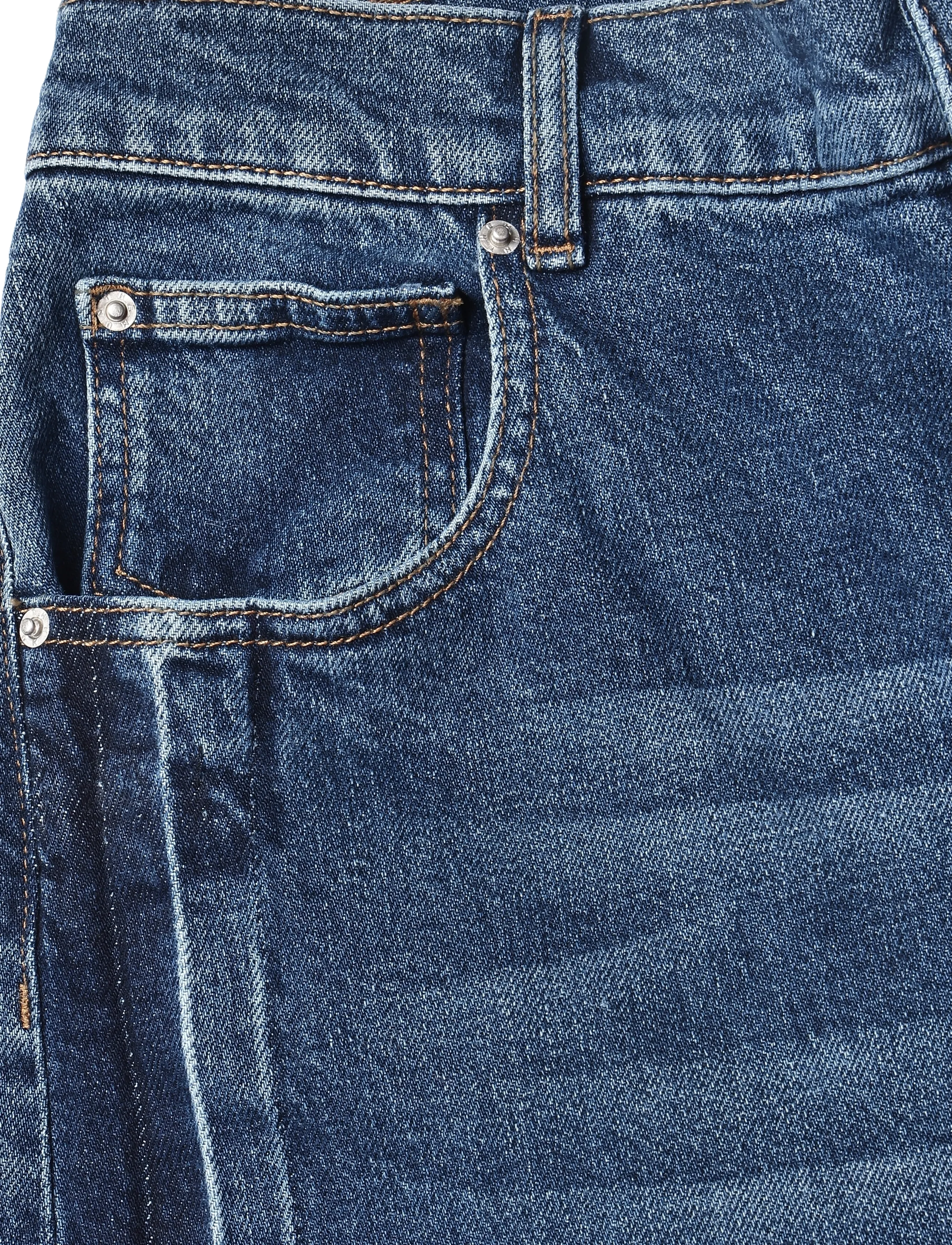 Munthe - BOHDI - raka jeans - indigo - 4