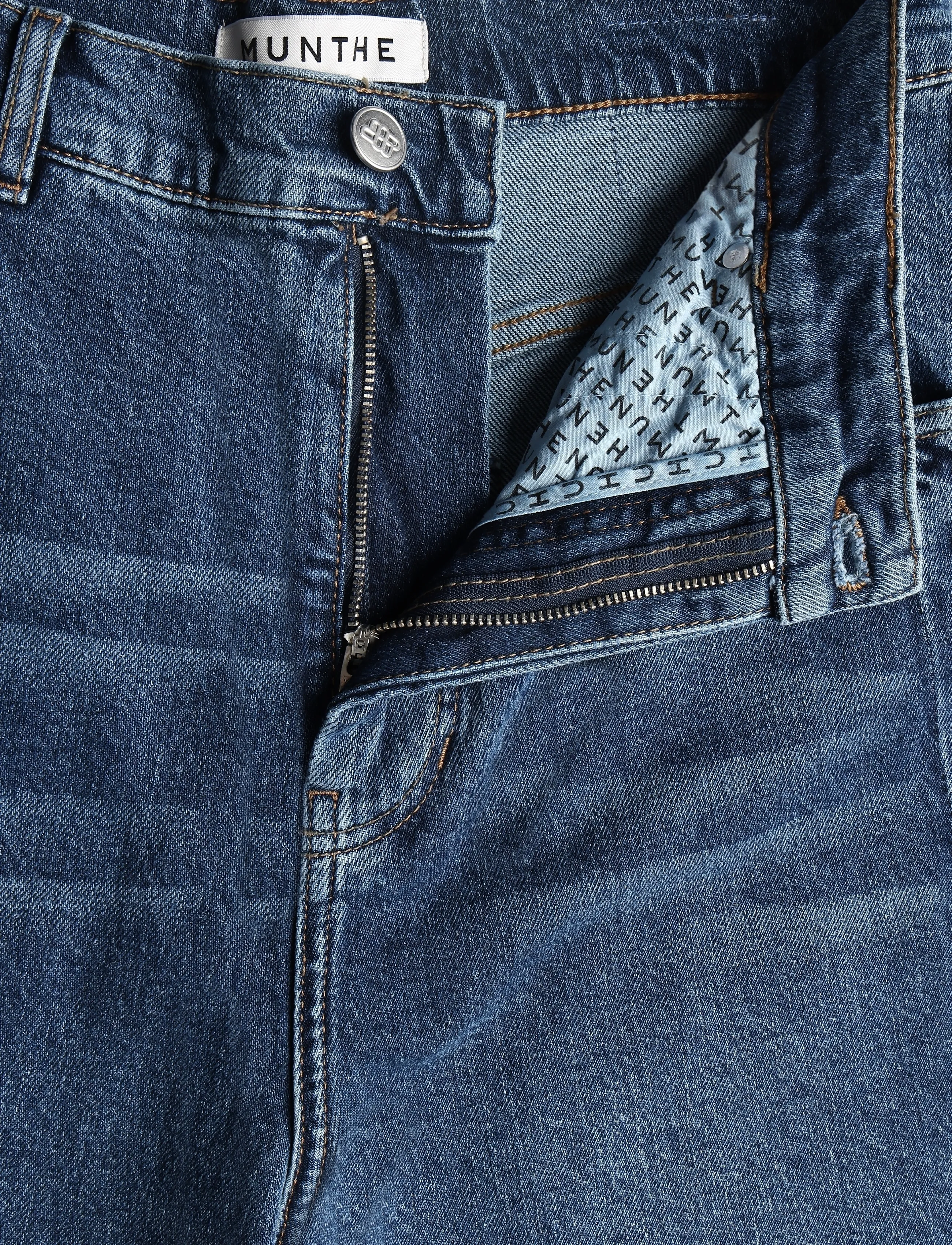 Munthe - BOHDI - raka jeans - indigo - 5