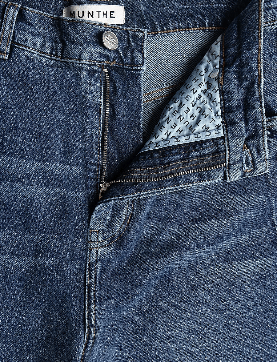 Munthe - BOHDI - raka jeans - indigo - 5