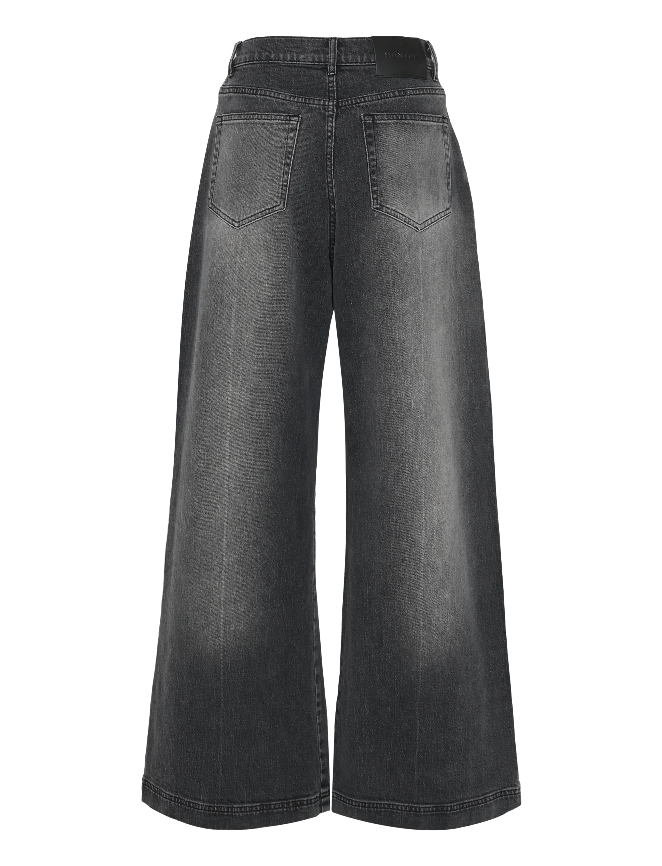 Munthe - VODWAR - wide leg jeans - black - 2