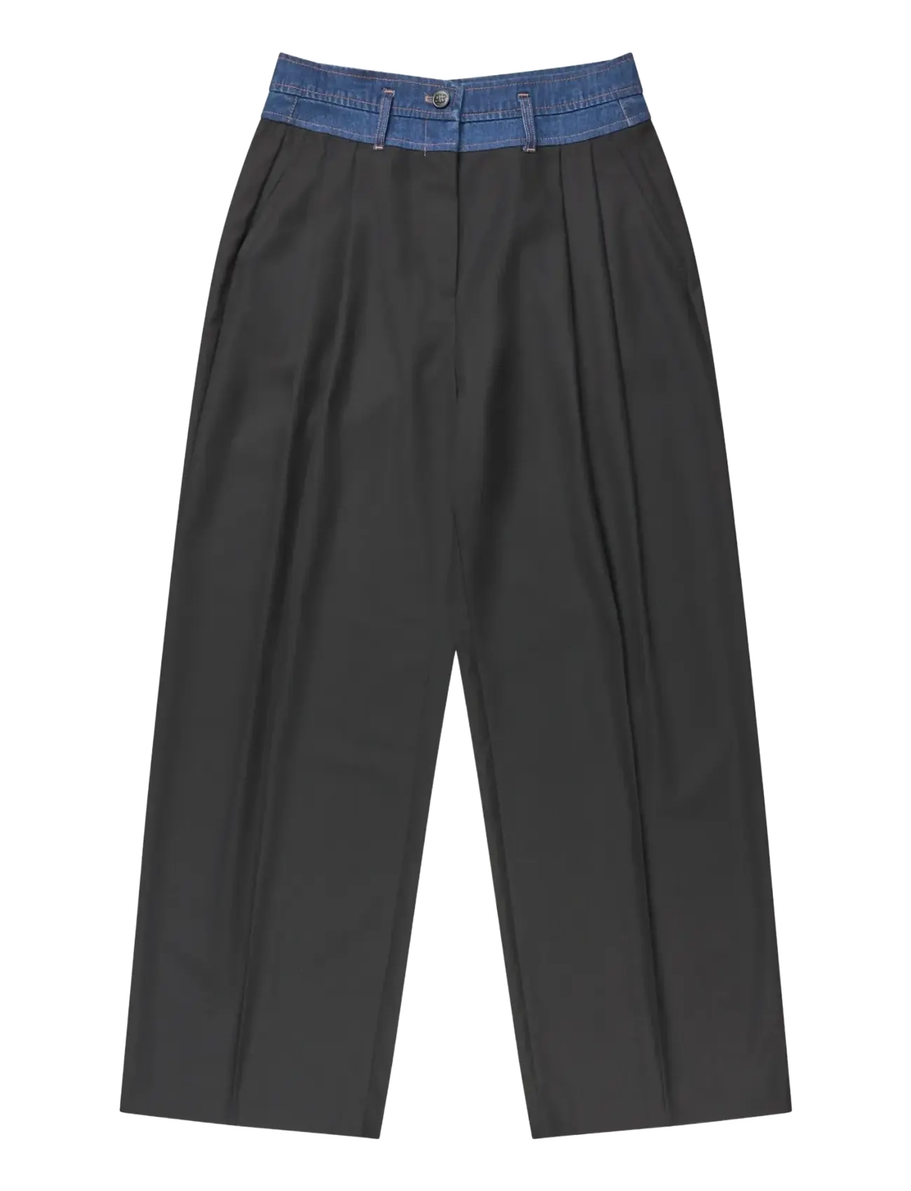 Munthe - NORMAY - vida byxor - black - 1