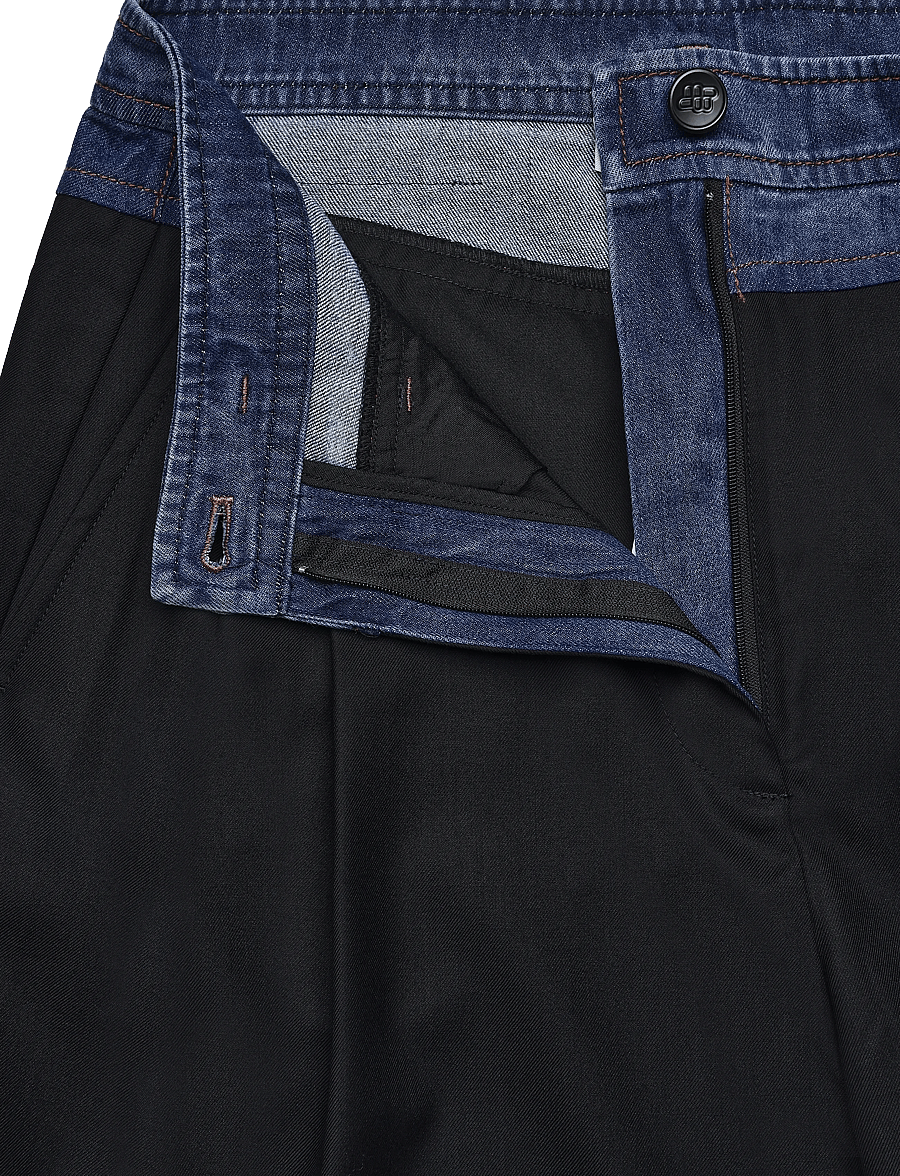 Munthe - NORMAY - vida byxor - black - 5