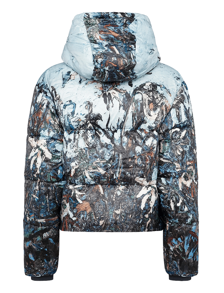 Munthe - VUBA - winterjacken - print grey - 2