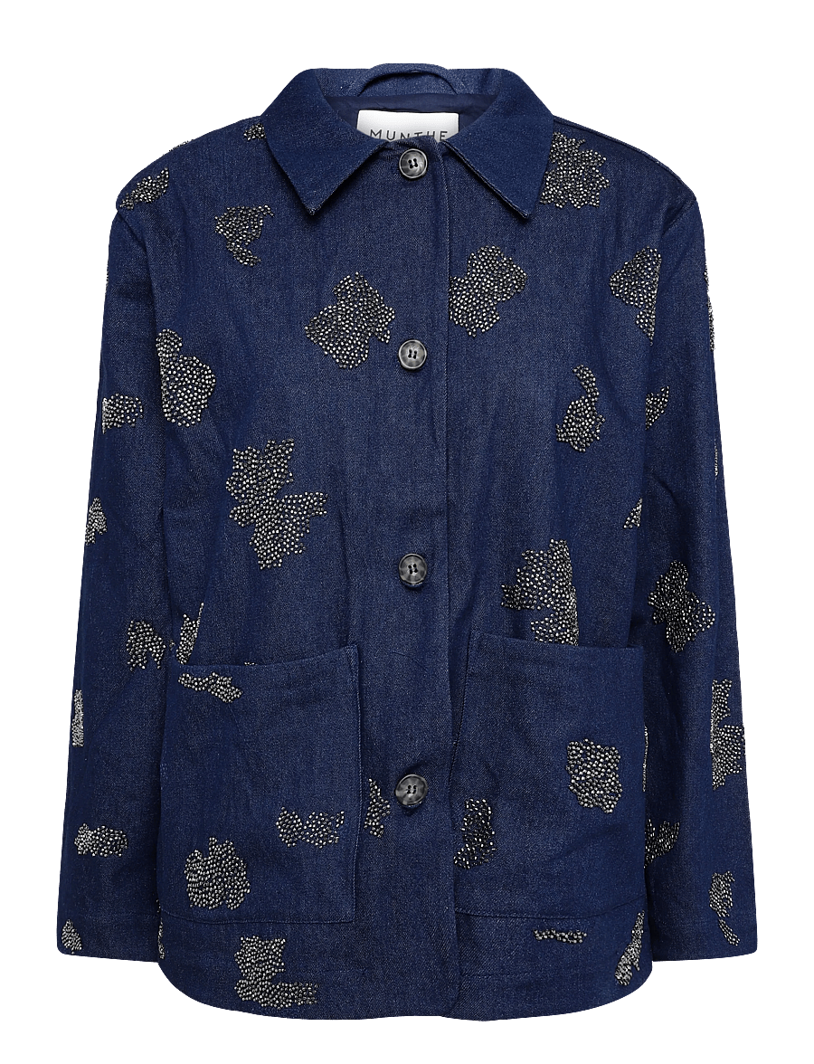 Munthe - VICHOLA - jeansjacken - navy - 1