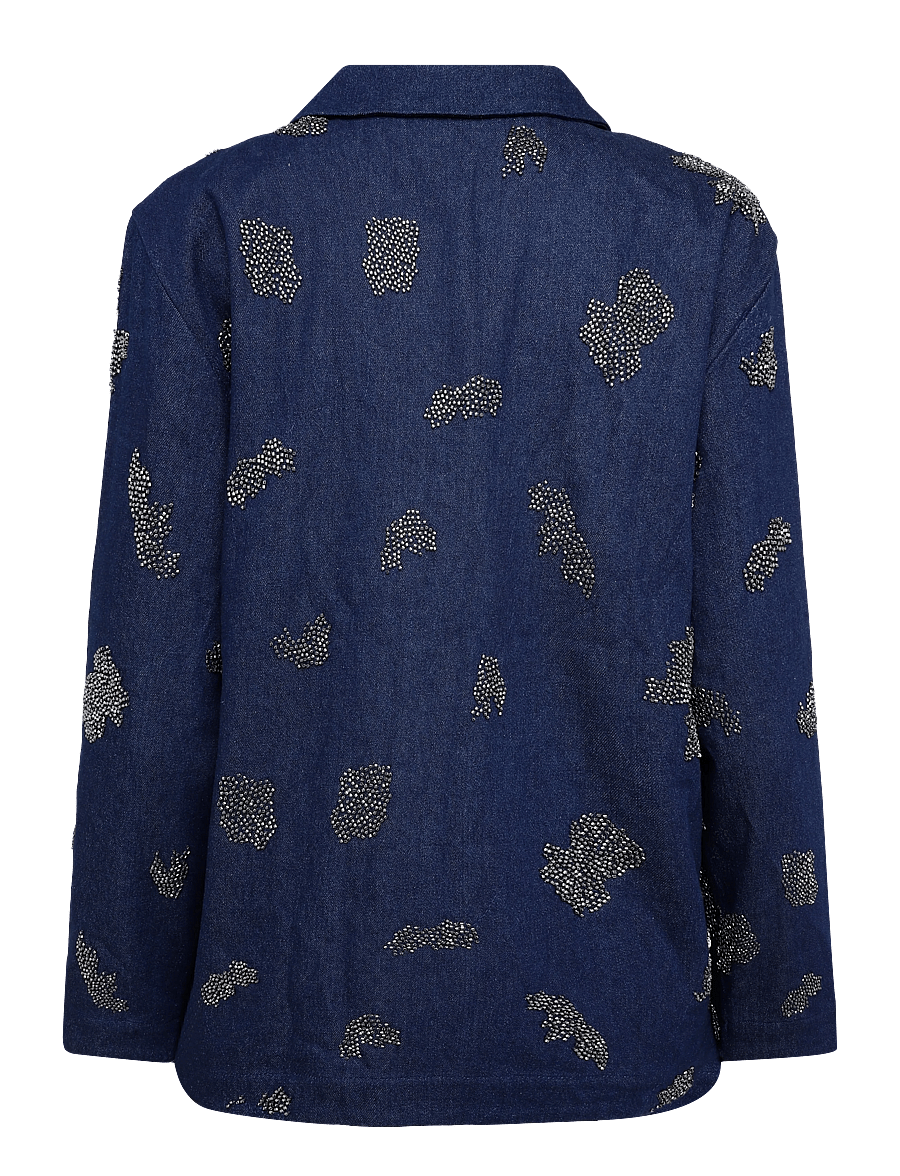 Munthe - VICHOLA - jeansjacken - navy - 2