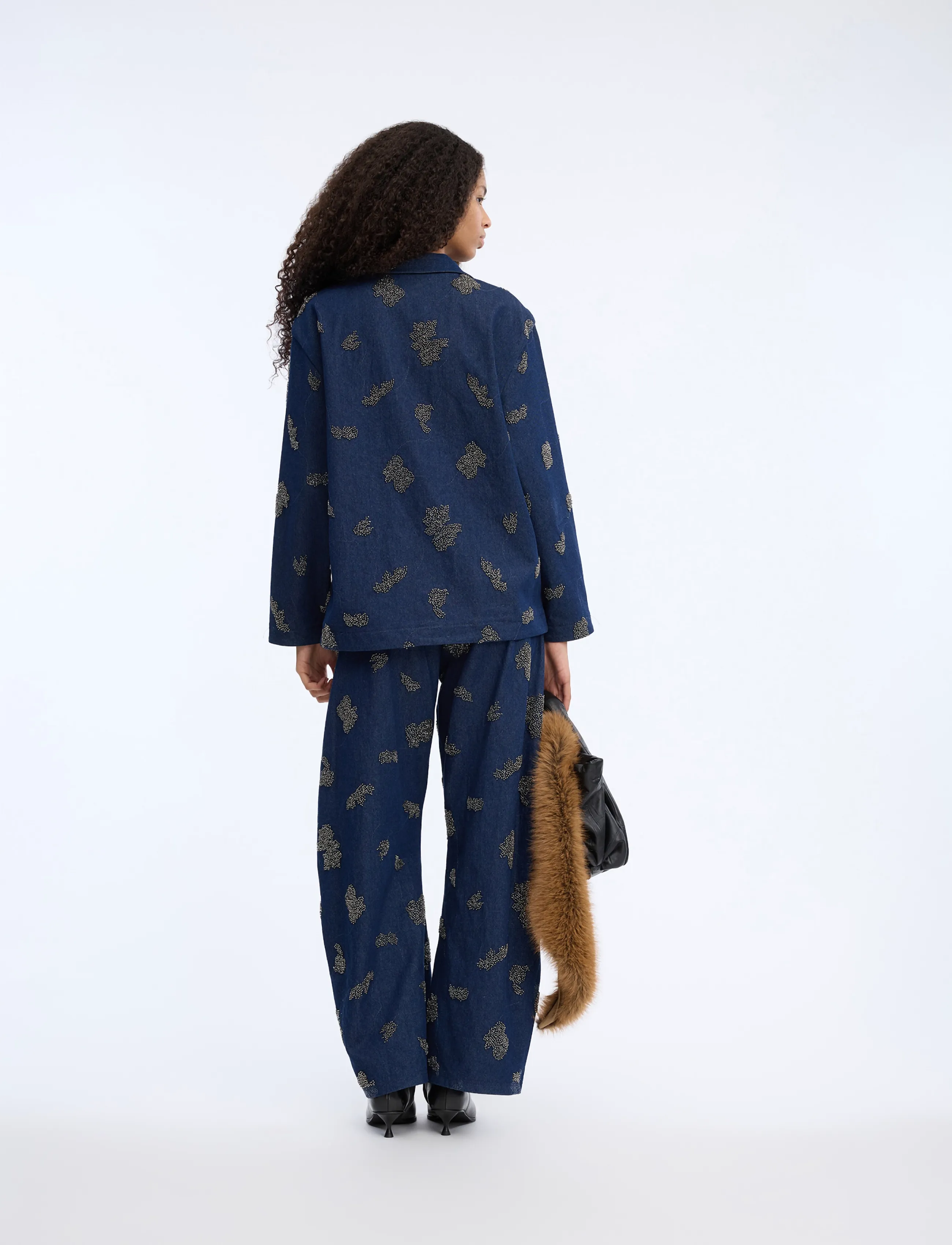 Munthe - VICHOLA - jeansjacken - navy - 2