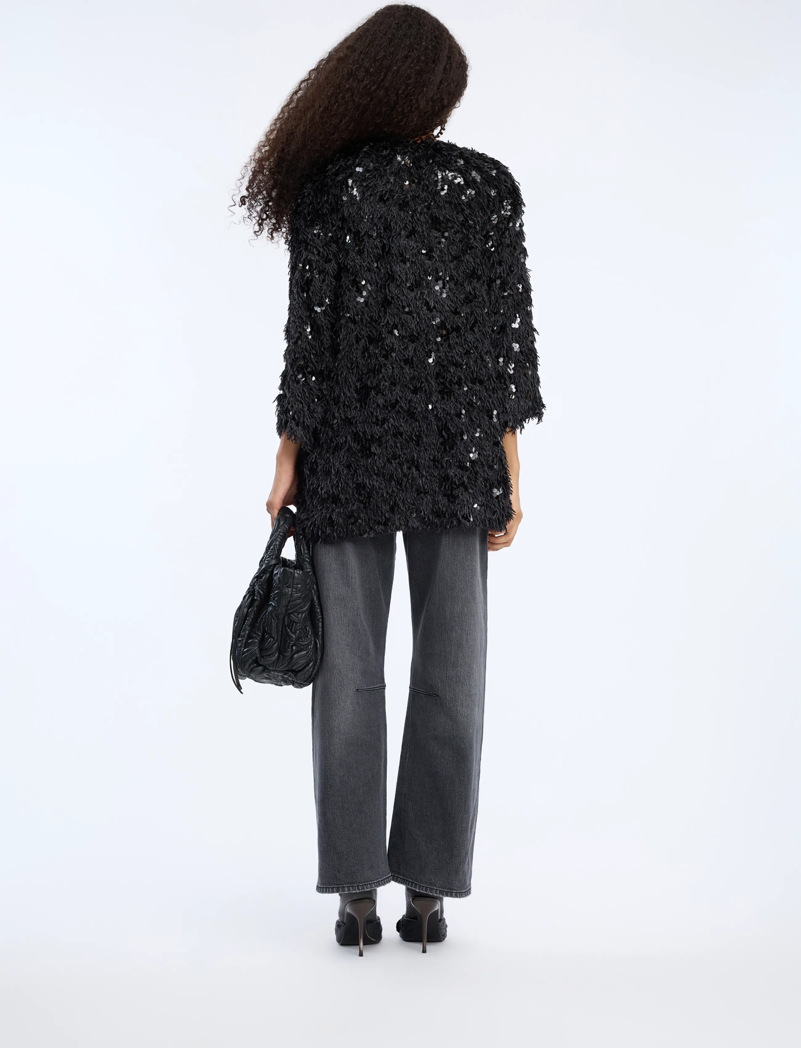 Munthe - VINC - oversize blazer - black - 2