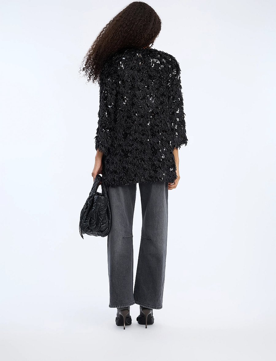 Munthe - VINC - oversize blazer - black - 2