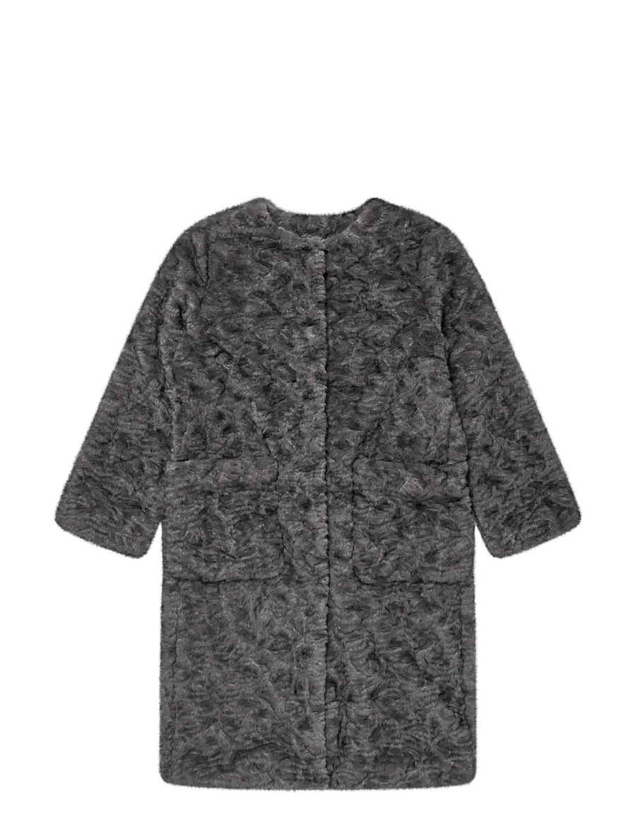 Munthe - VAINA - faux fur - grey - 1