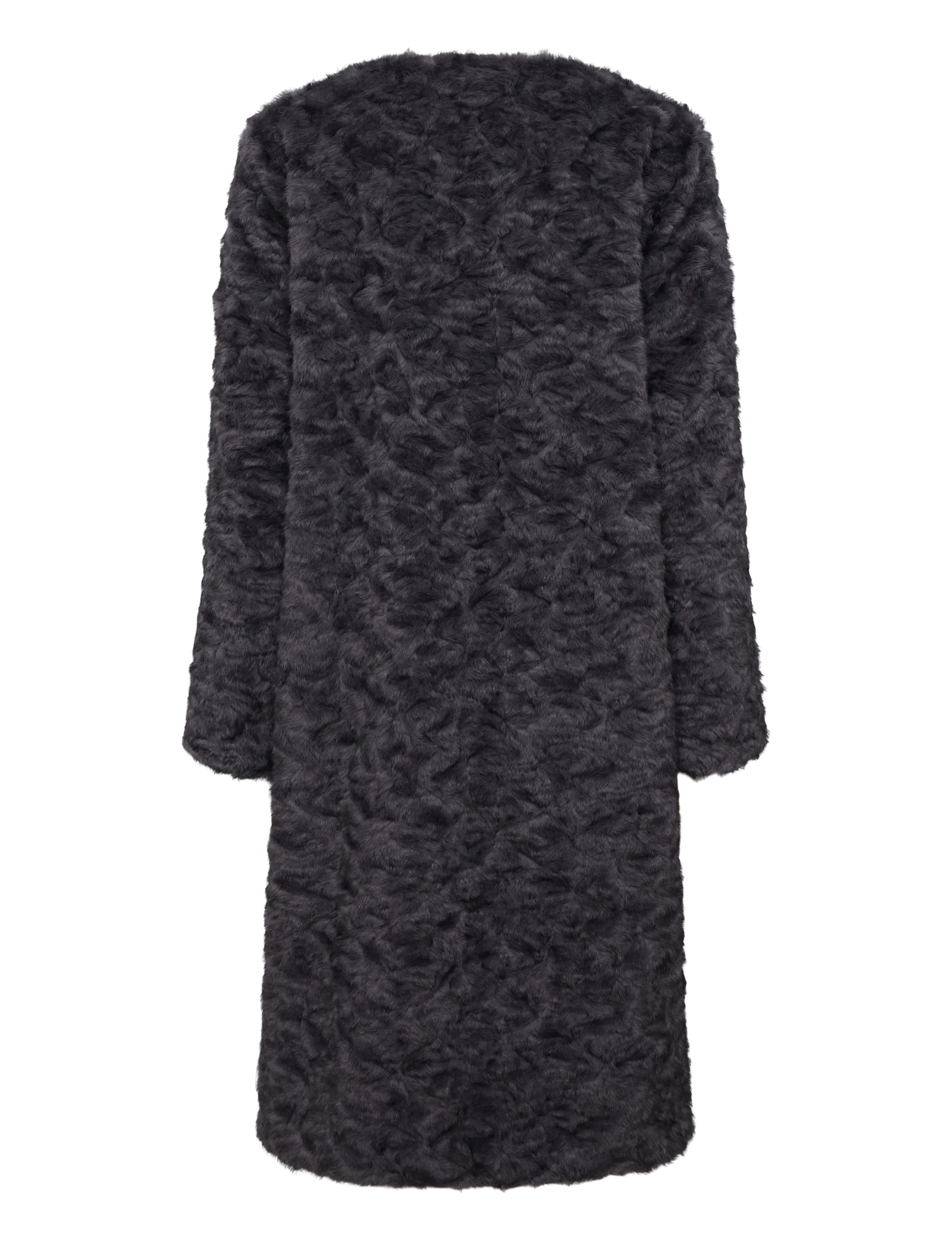 Munthe - VAINA - faux fur - grey - 2
