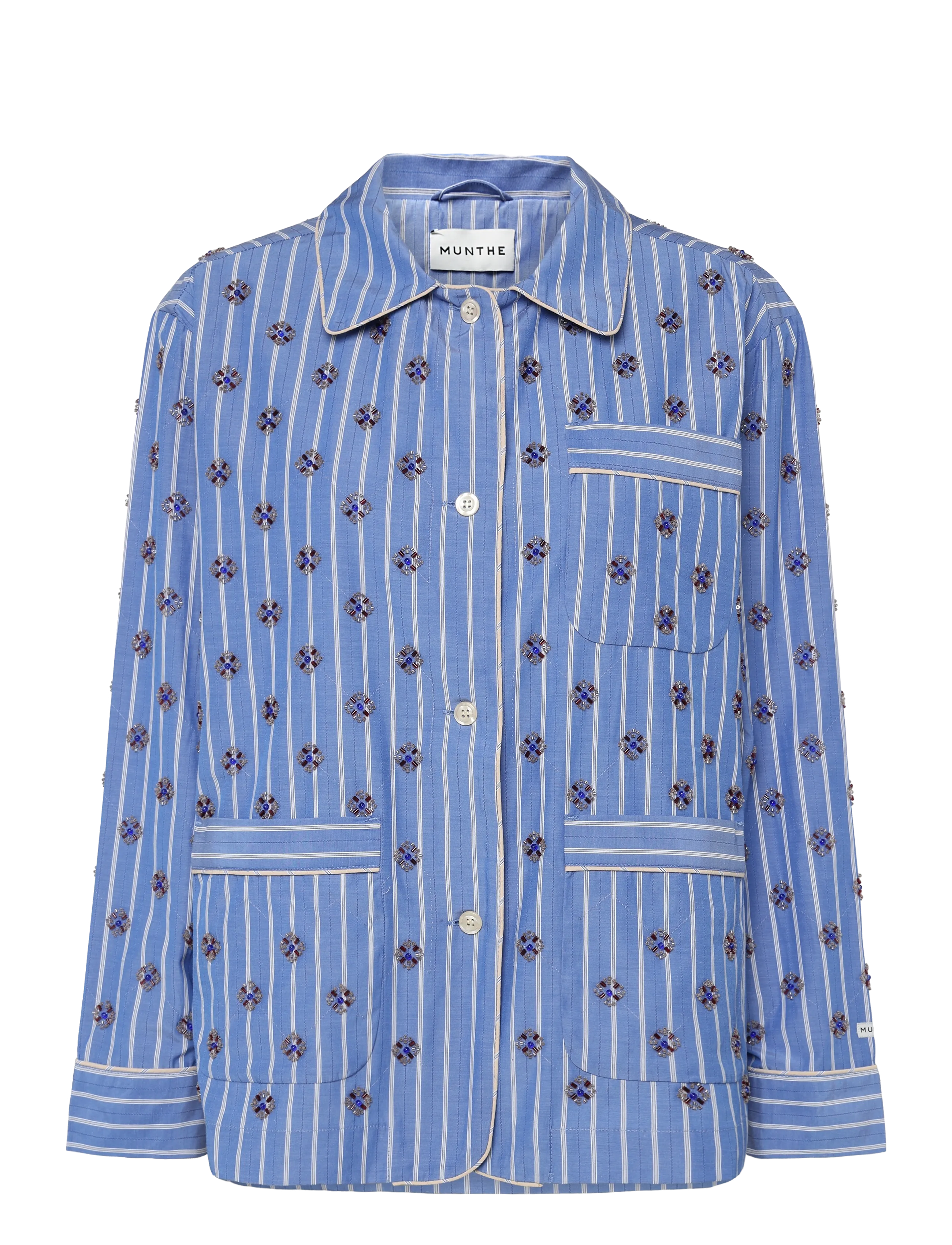 Munthe - VINTAGER - lette jakker - blue - 1
