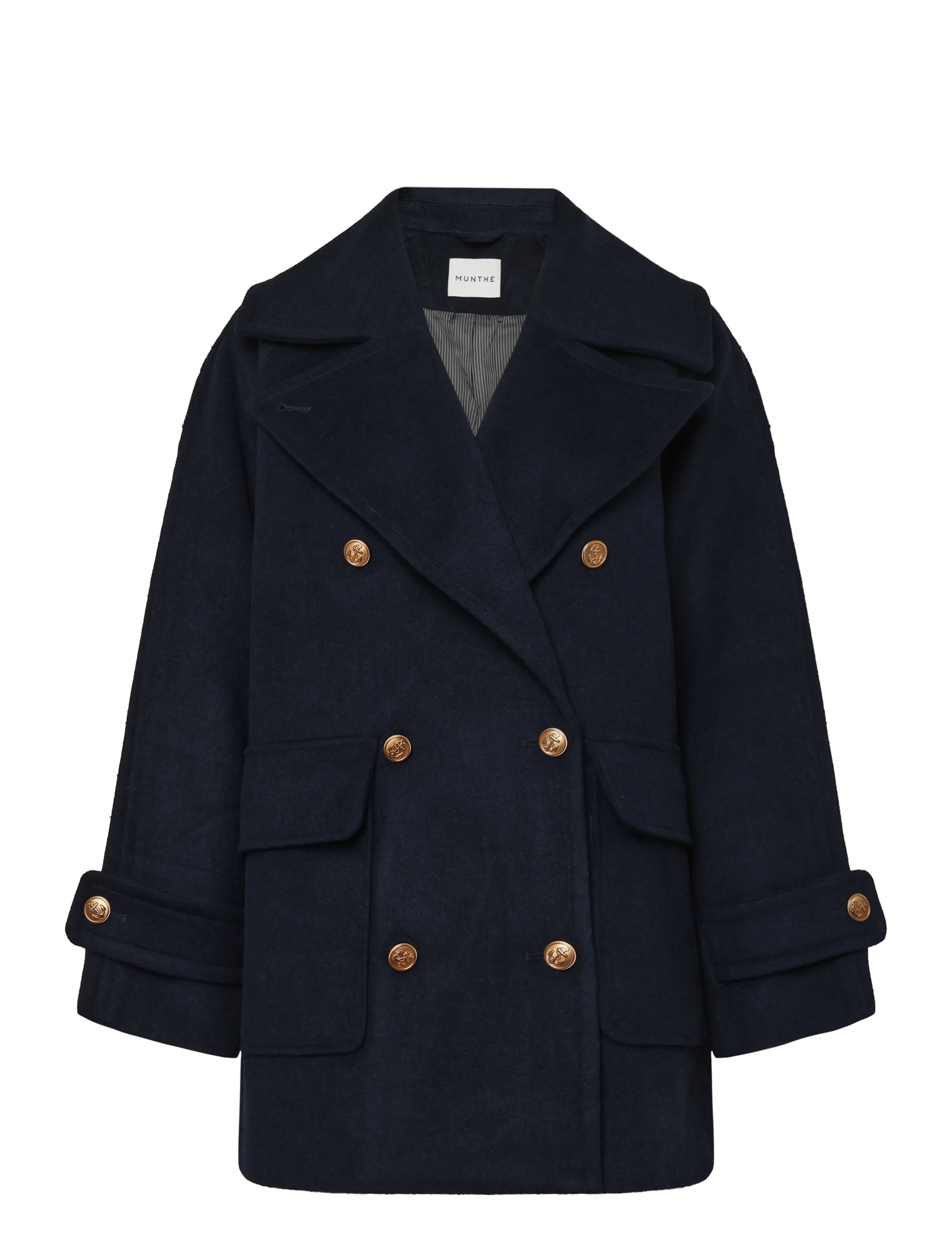 Munthe - VETCH - uldjakker - navy - 1
