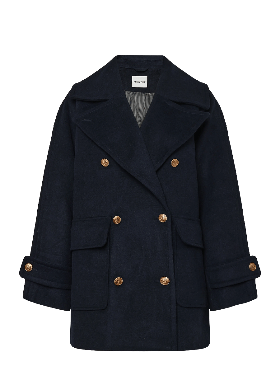 Munthe - VETCH - uldjakker - navy - 1