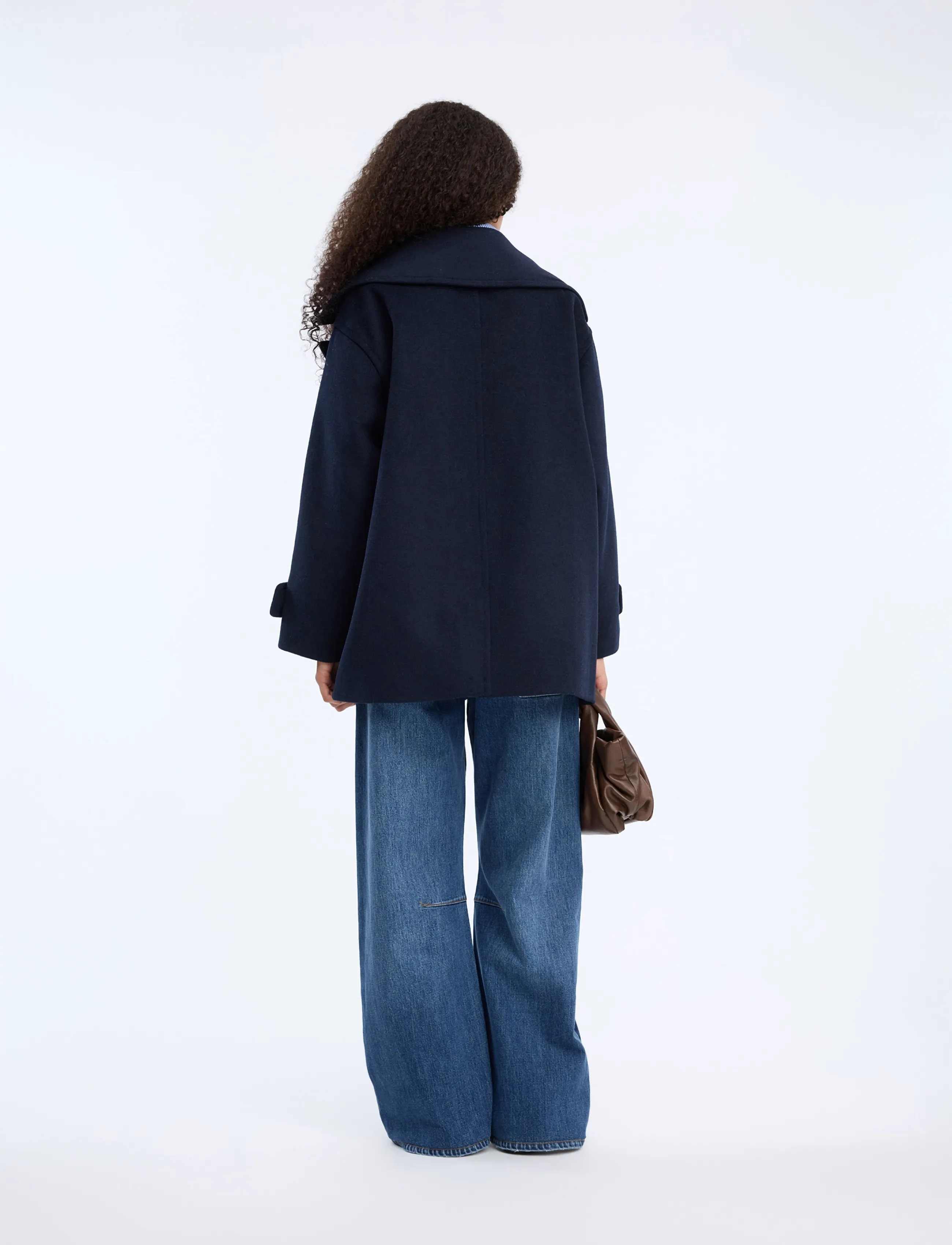 Munthe - VETCH - wolljacken - navy - 2