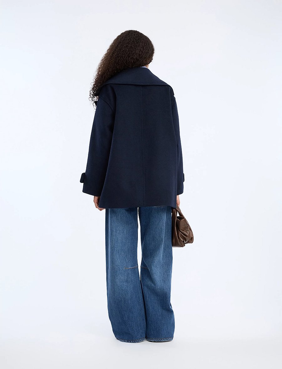 Munthe - VETCH - wolljacken - navy - 2