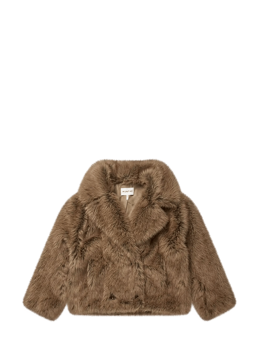 Munthe - VESTINE - faux fur - camel - 1