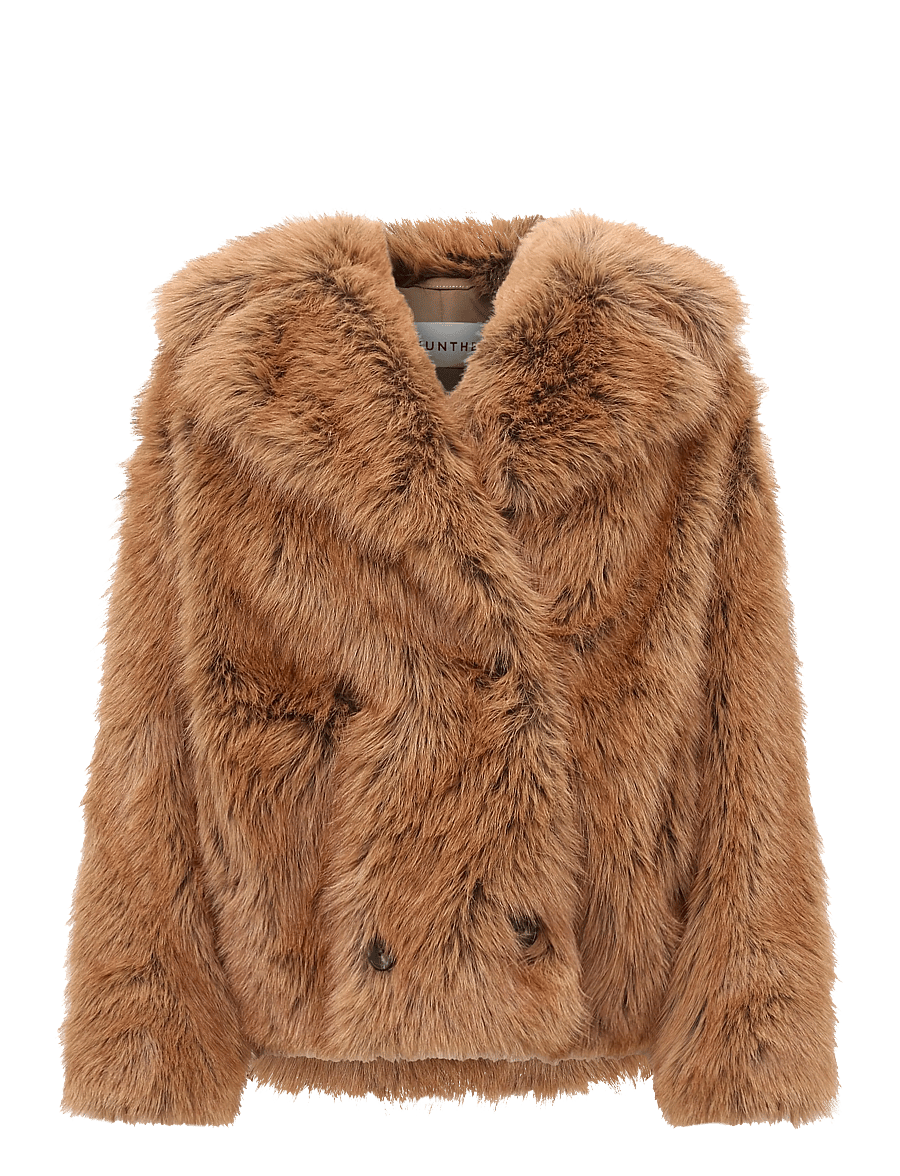 Munthe - VESTINE - fuskpäls - camel - 1