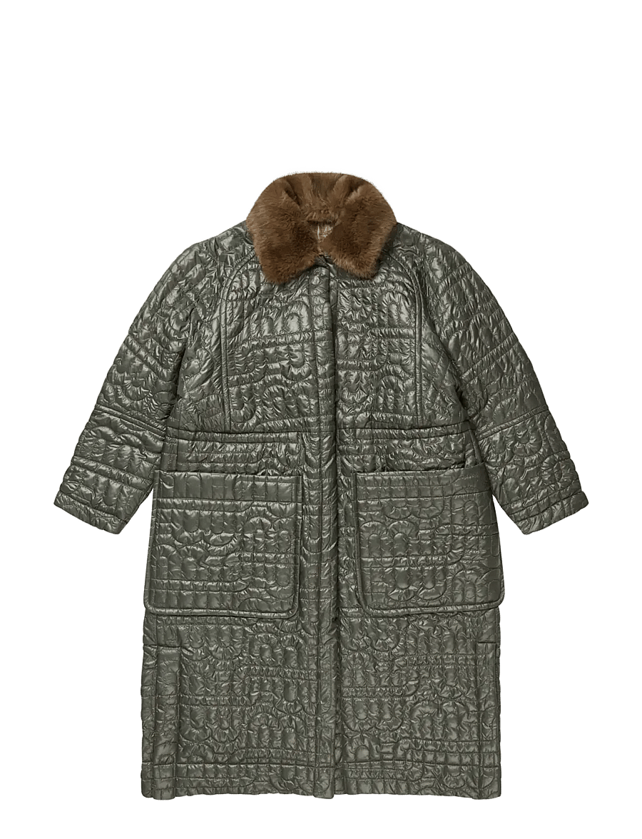 Munthe - VERGER - winterjacken - mix charcoal - 1
