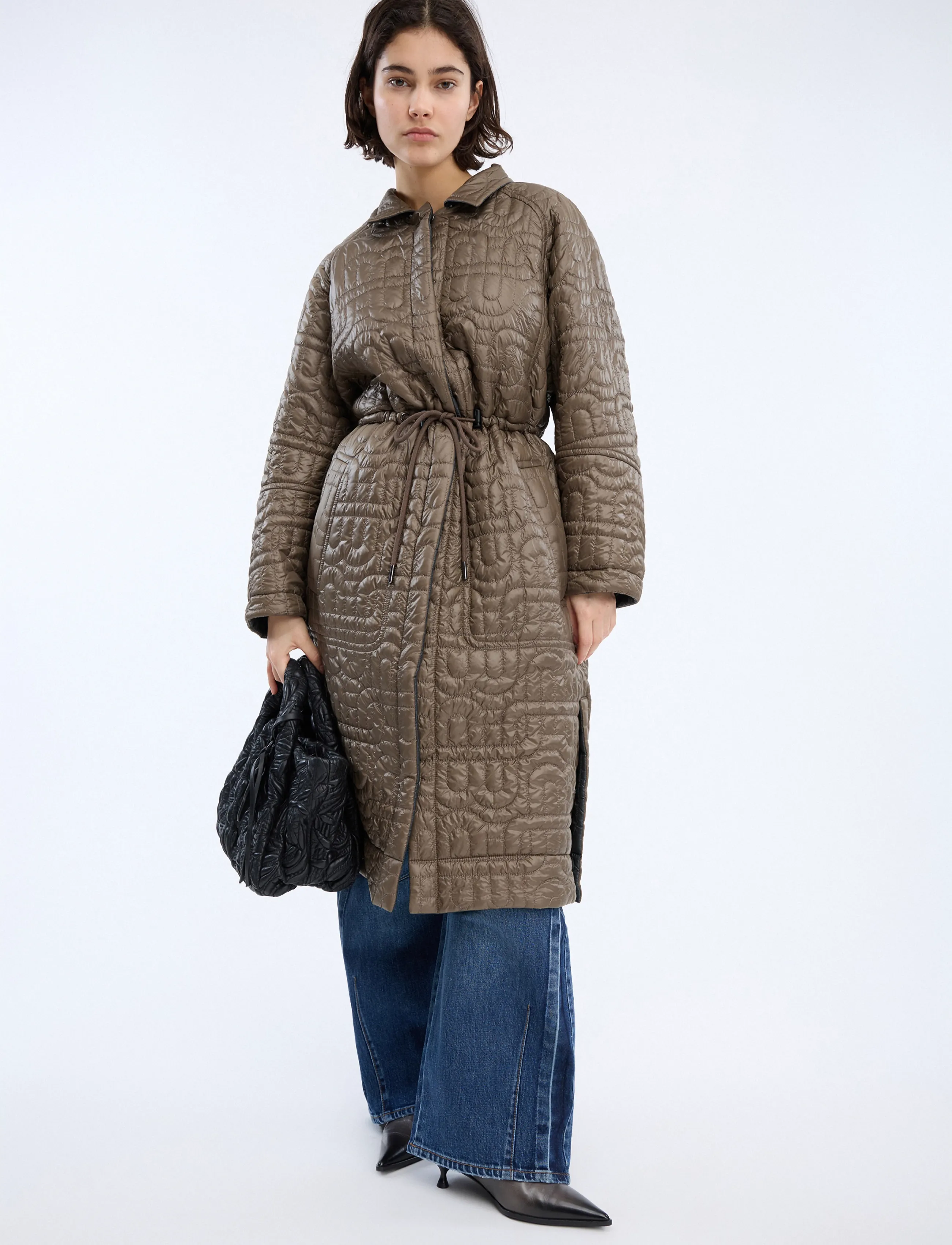 Munthe - VERGER - winter jackets - mix charcoal - 3