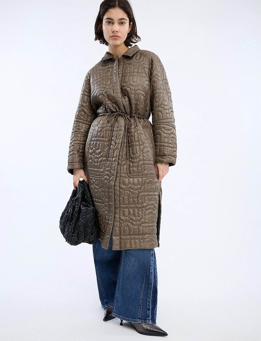 Munthe - VERGER - winterjacken - mix charcoal - 3