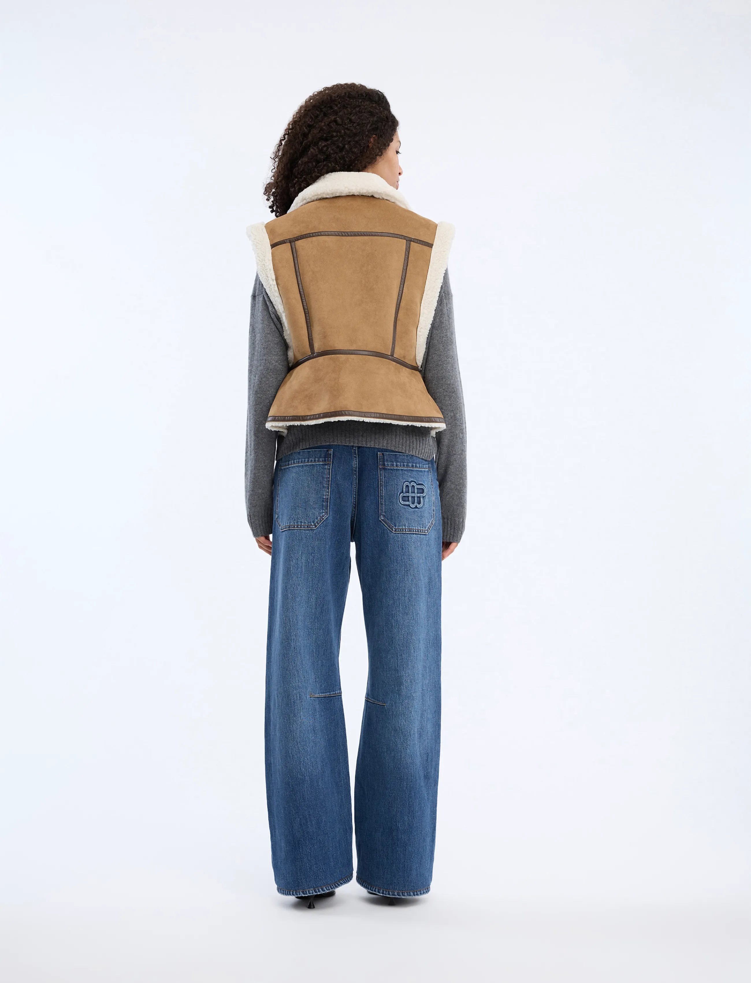 Munthe - VIGOR - fleece & teddy vests - nature - 2