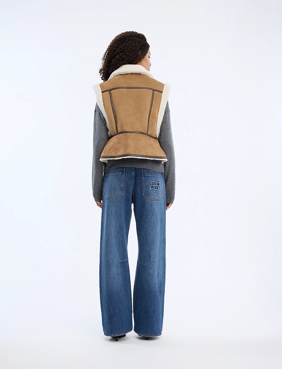 Munthe - VIGOR - fleece & teddy vests - nature - 2