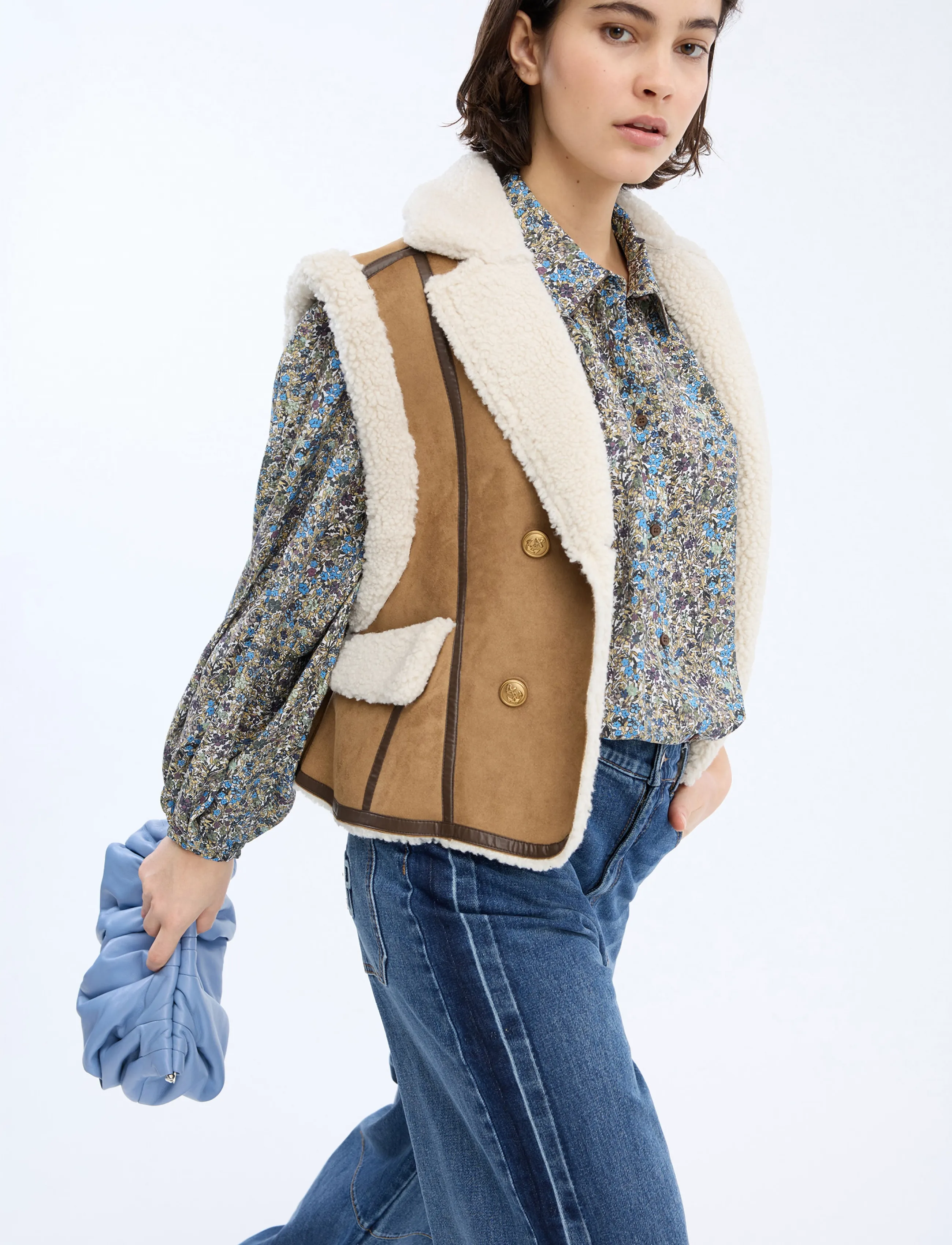 Munthe - VIGOR - fleece & teddy vests - nature - 4