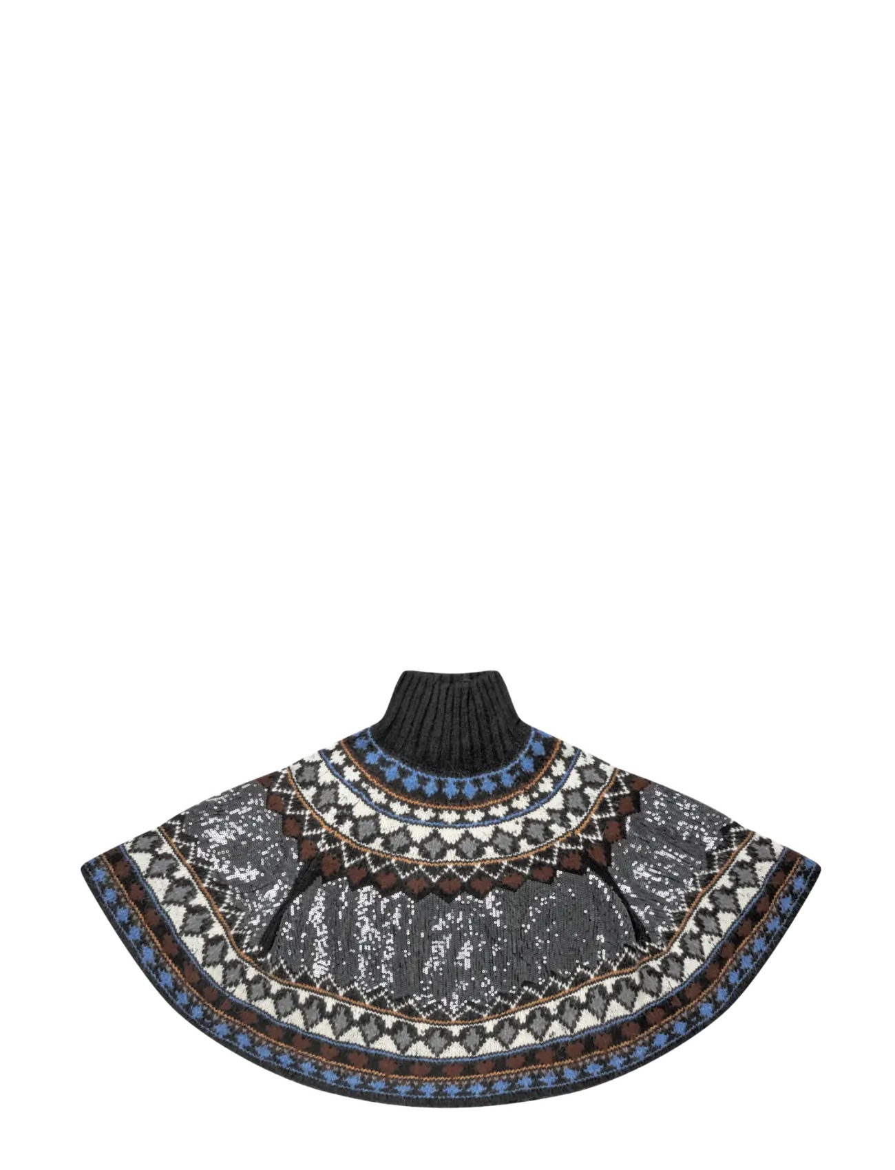 Munthe VERST - Ponchos & capes - MIX BLACK / black