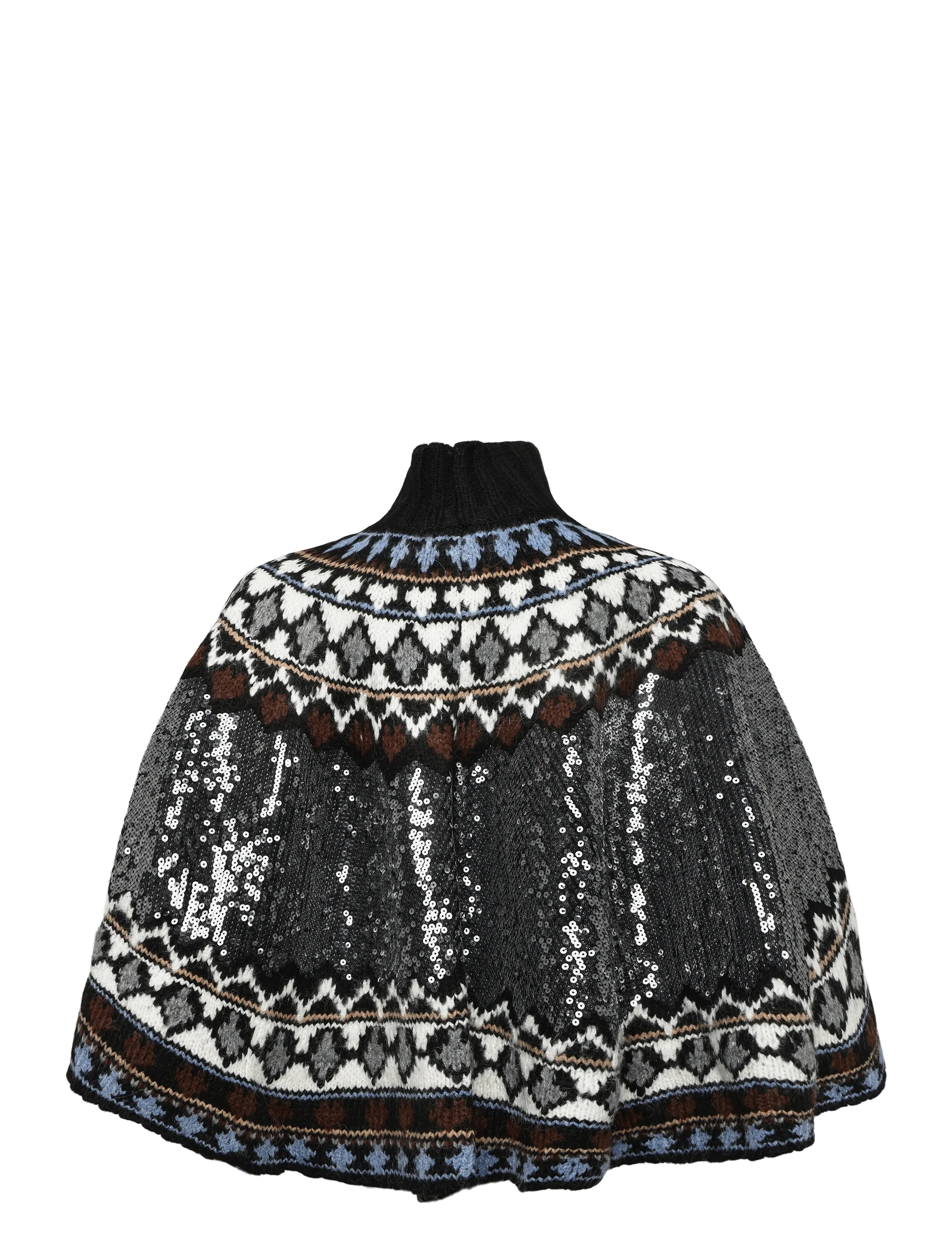 Munthe - VERST - ponchos & capes - mix black - 2