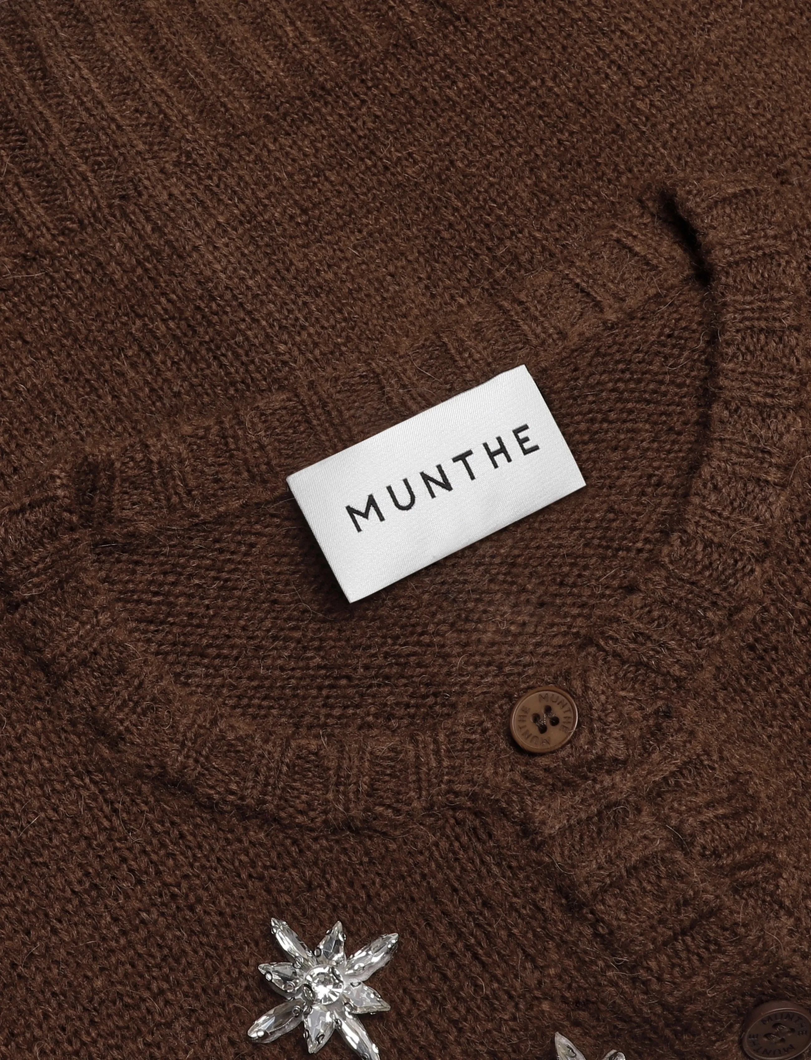Munthe - VOCCA - kardiganid - brown - 5