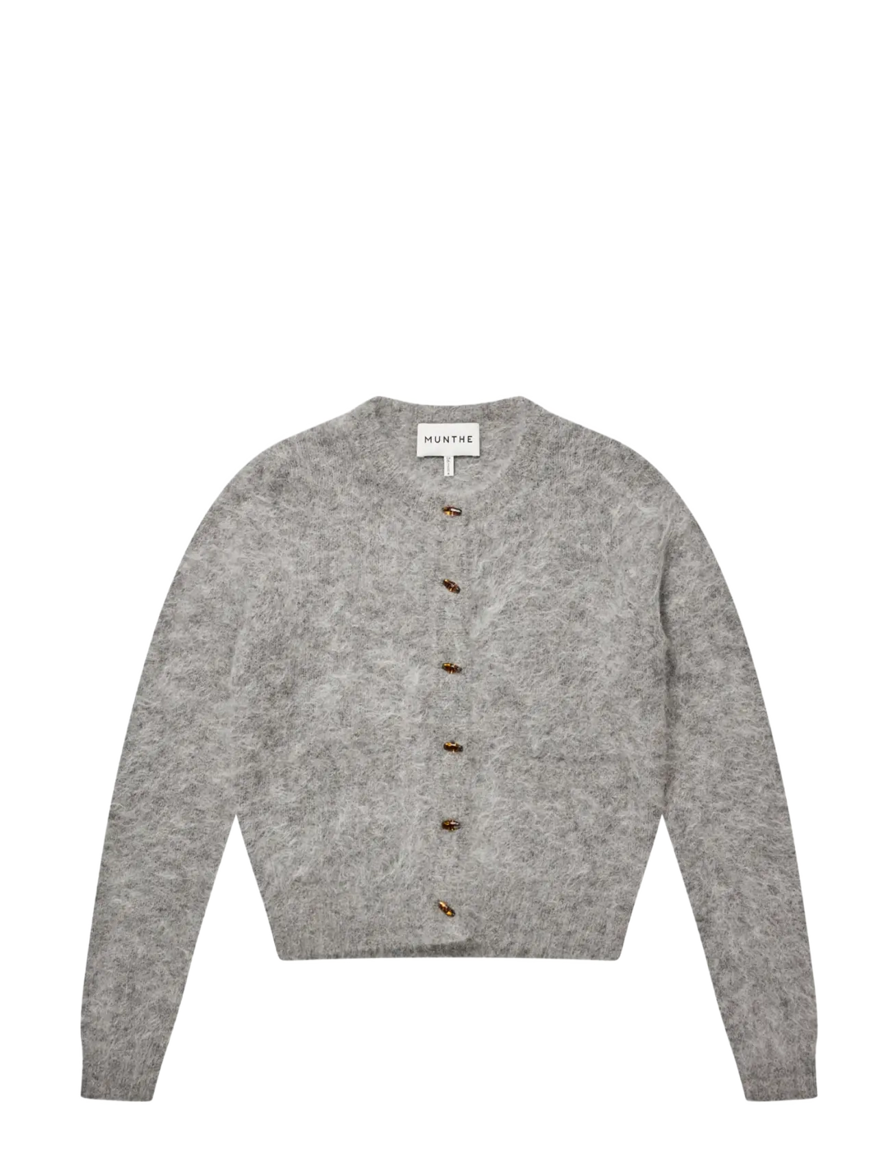 Munthe VOVILLA - Cardigans - GREY / grey