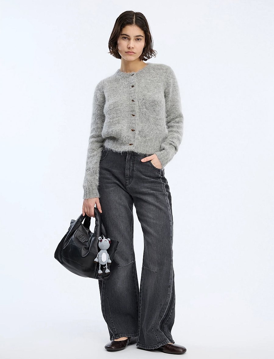 Munthe - VOVILLA - cardigans - grey - 0