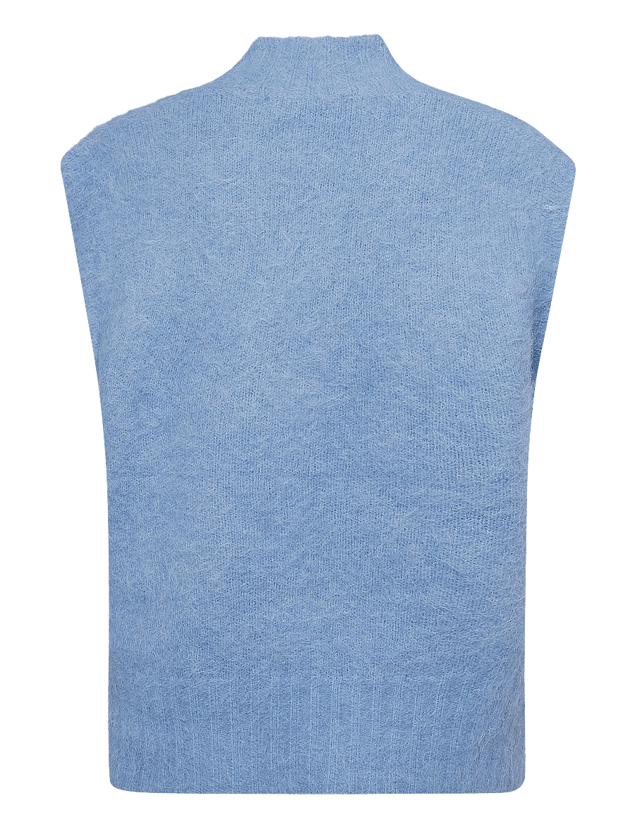 Munthe - VURULIA - kootud vestid - blue - 2