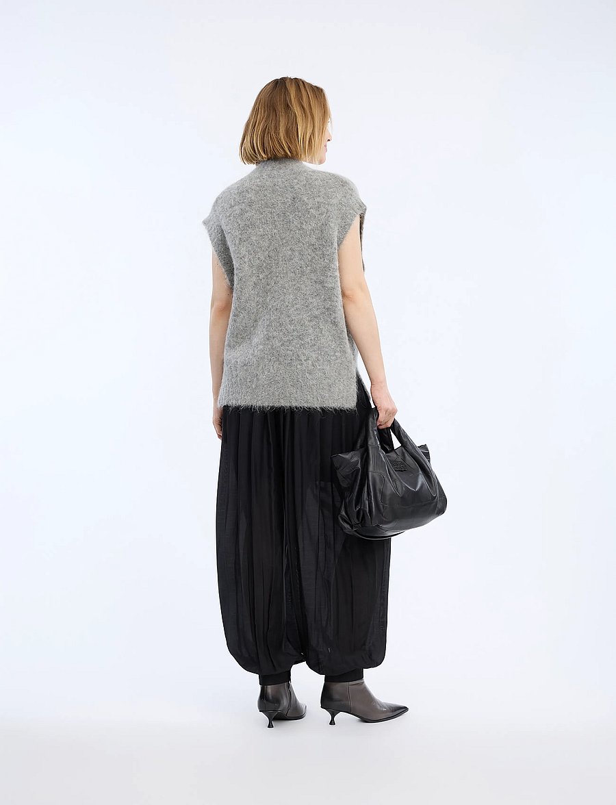 Munthe - VURULIA - knitted vests - grey - 2