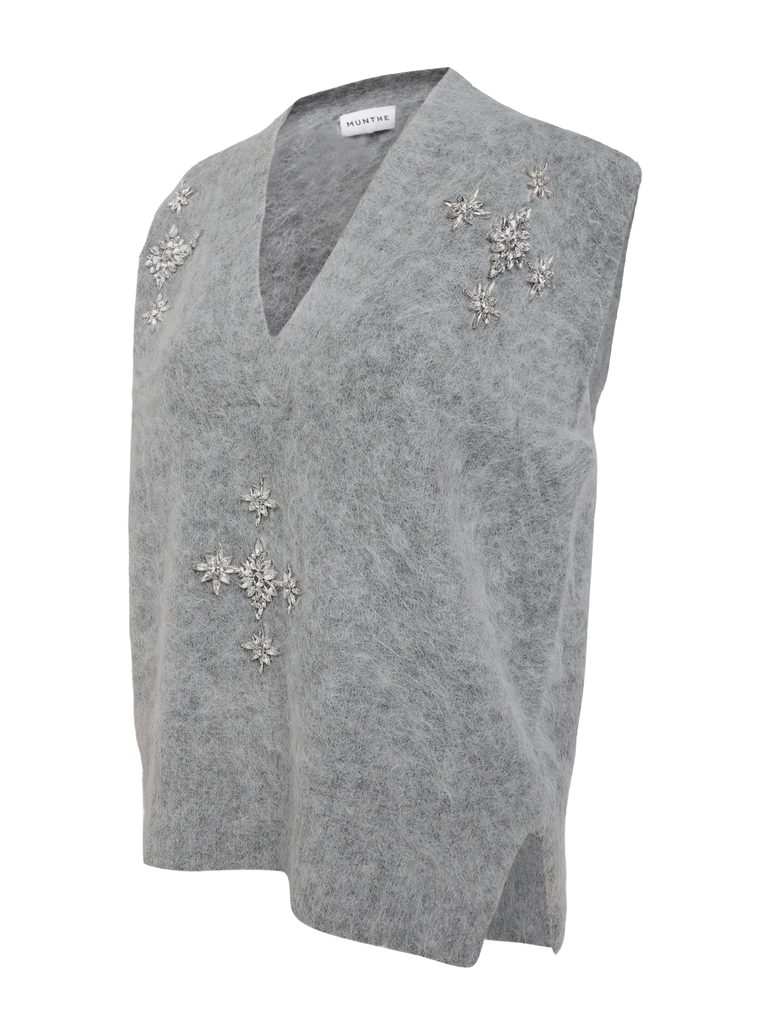 Munthe - VURULIA - strickwesten - grey - 3