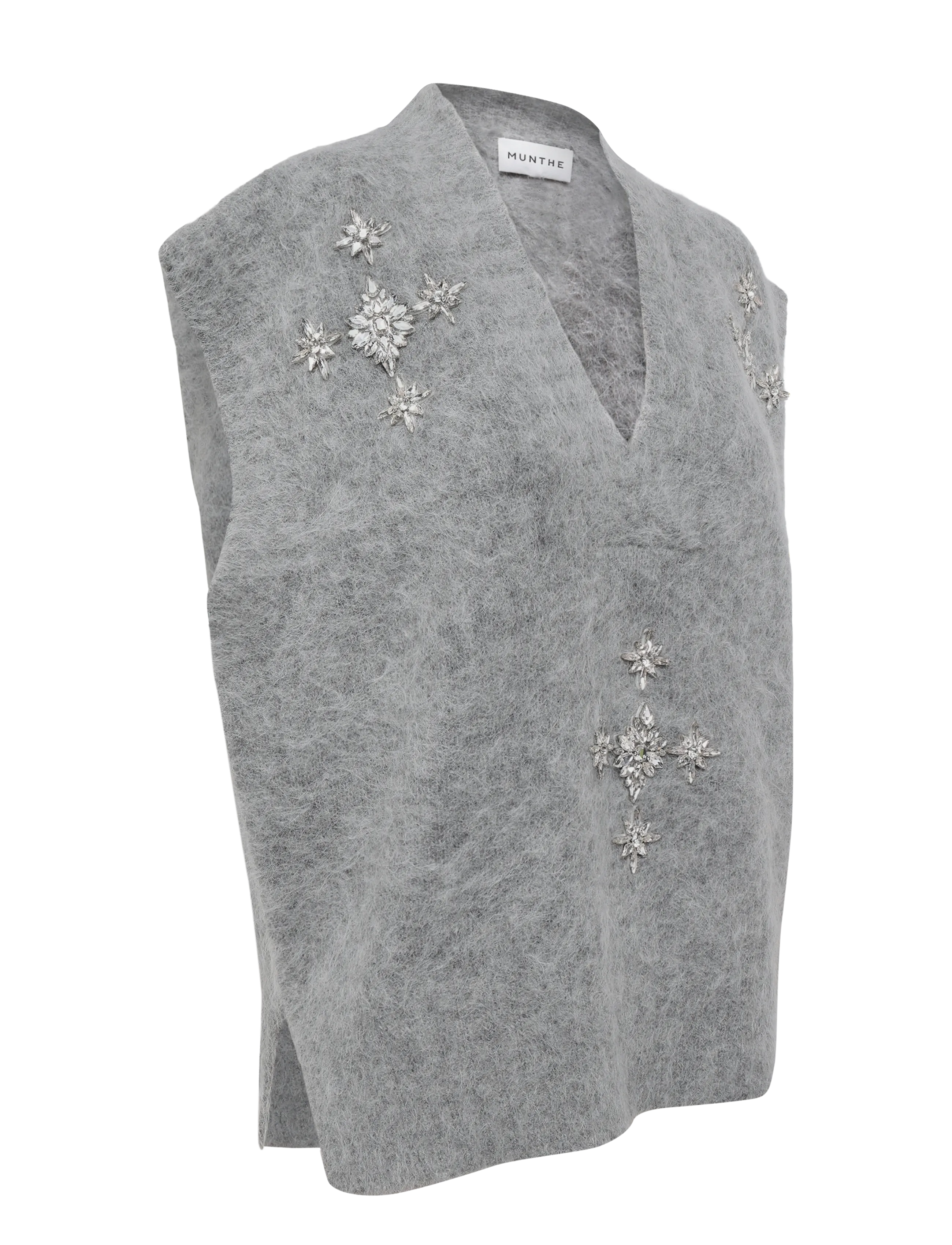 Munthe - VURULIA - strickwesten - grey - 4