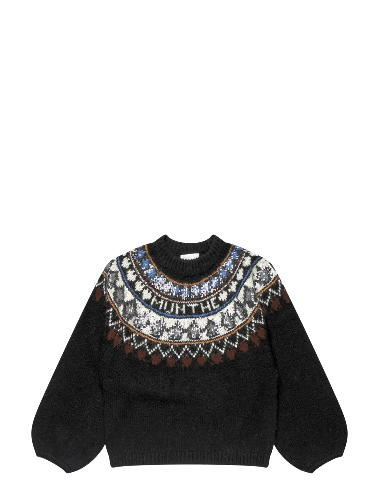 Munthe VAFFIE - Jumpers - MIX BLACK / black