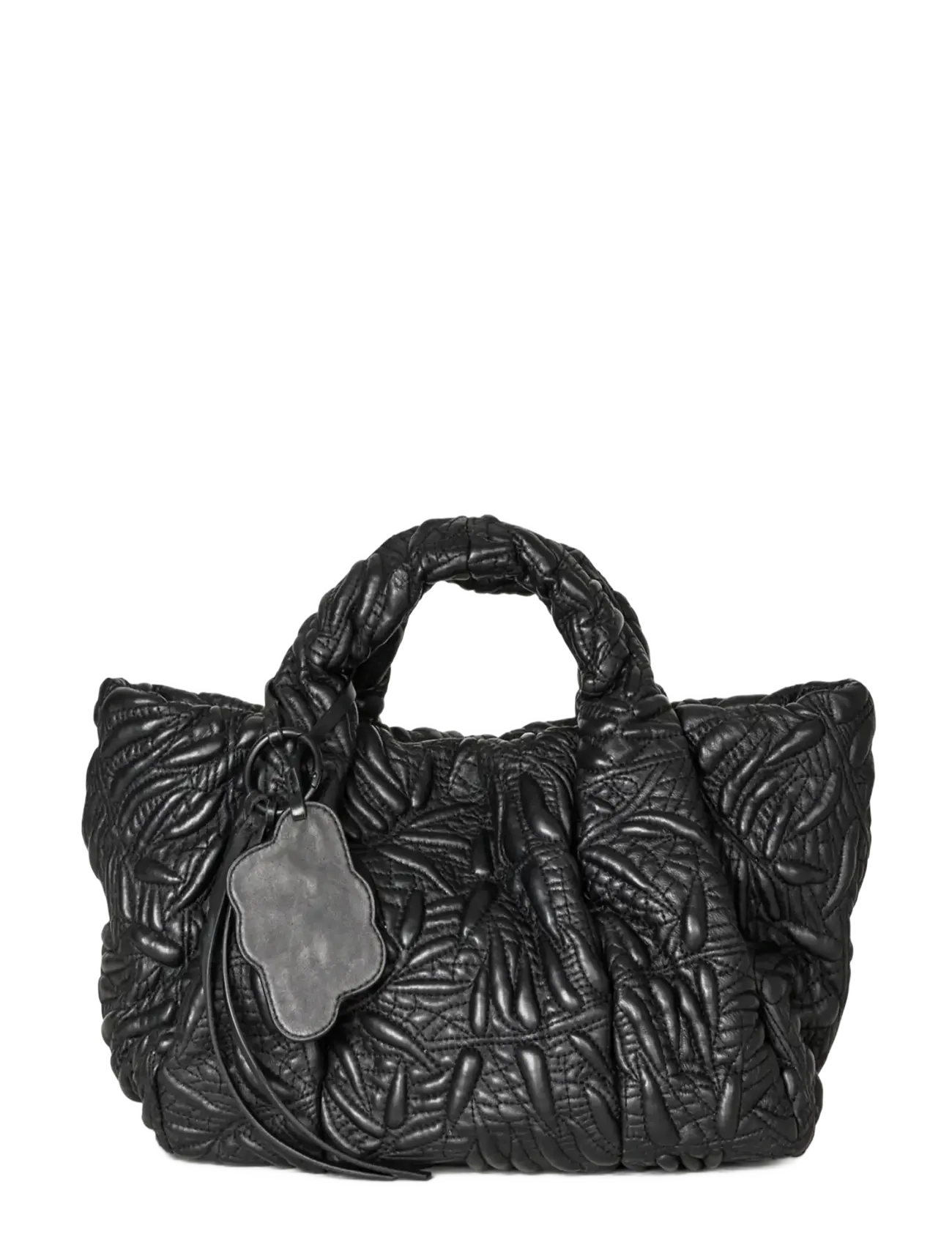 Munthe LIX QUILT - Handtaschen - BLACK / black