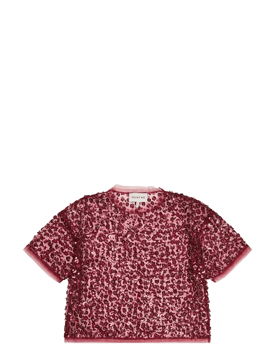 Munthe - CARALEE - t-shirts - bordeaux - 1