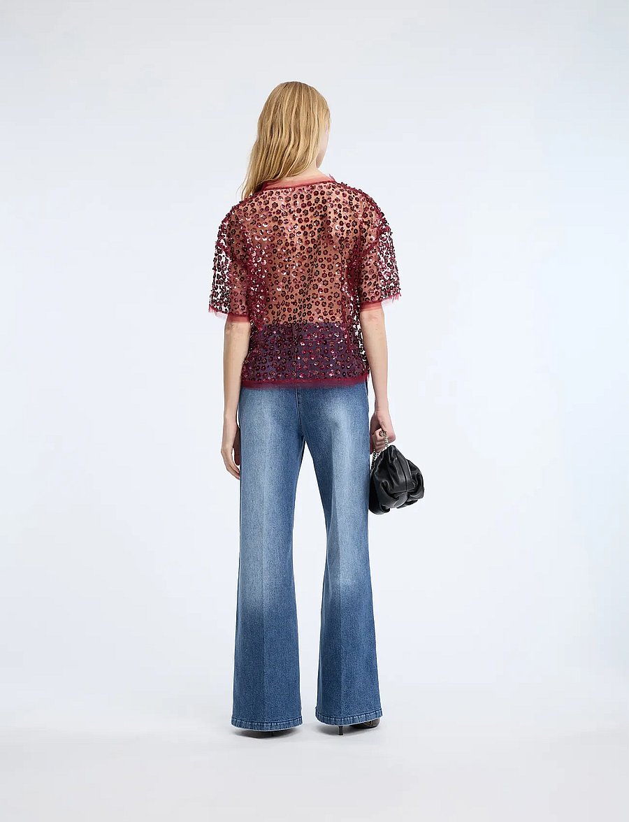 Munthe - CARALEE - t-shirts - bordeaux - 4