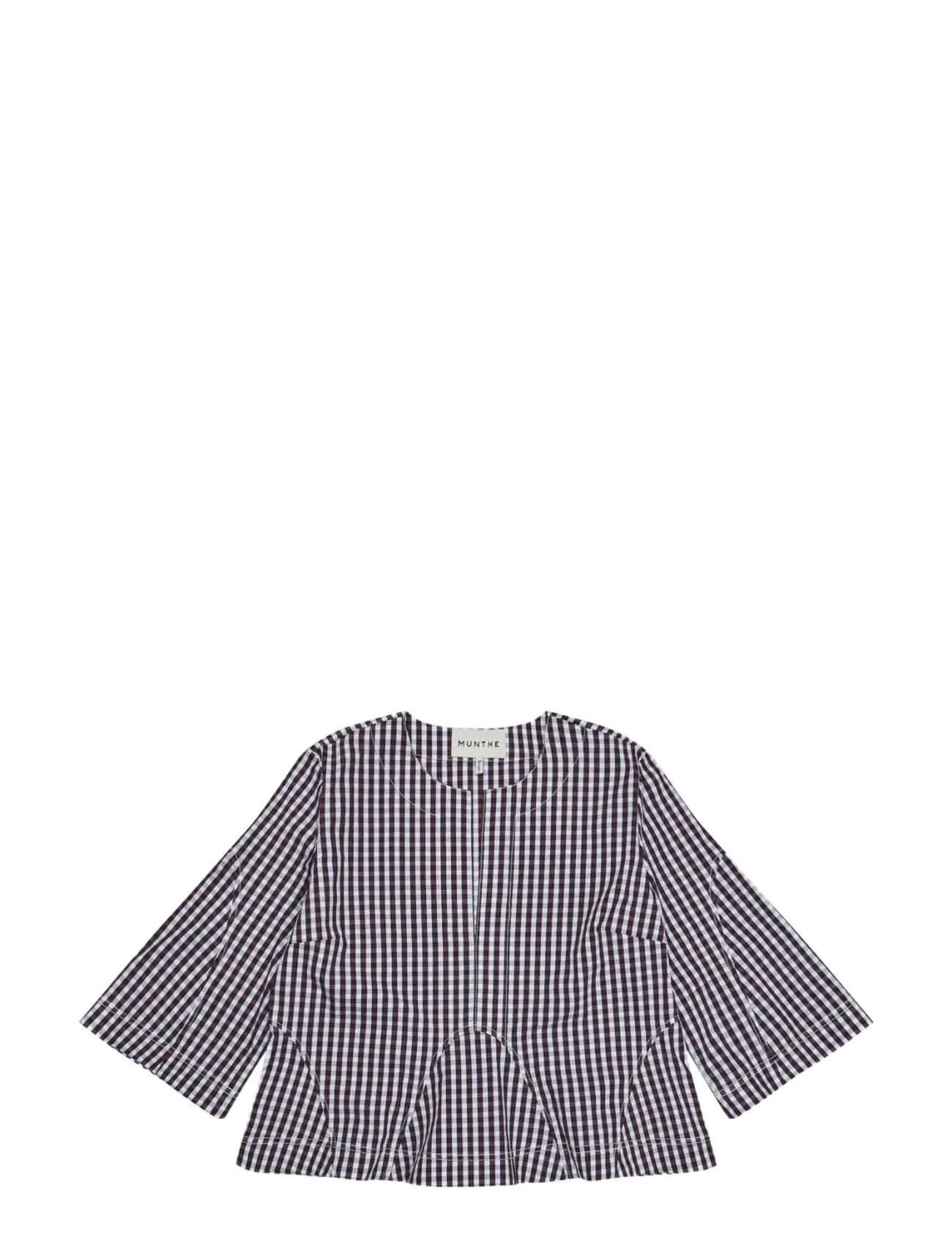 Munthe - CAPRI - three-quarter-sleeved blouses - plum - 1