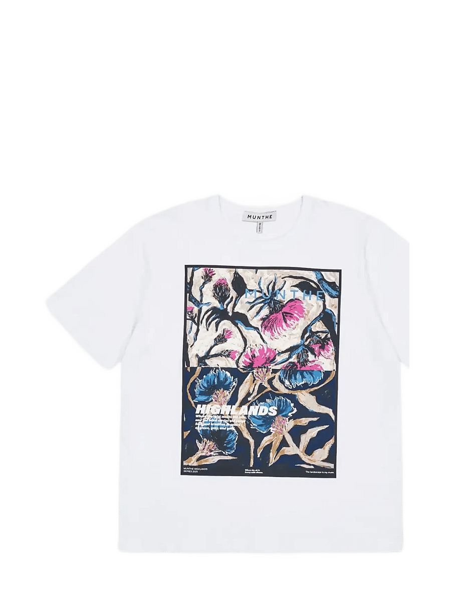 Munthe - CANNEZ - t-shirts - white - 1
