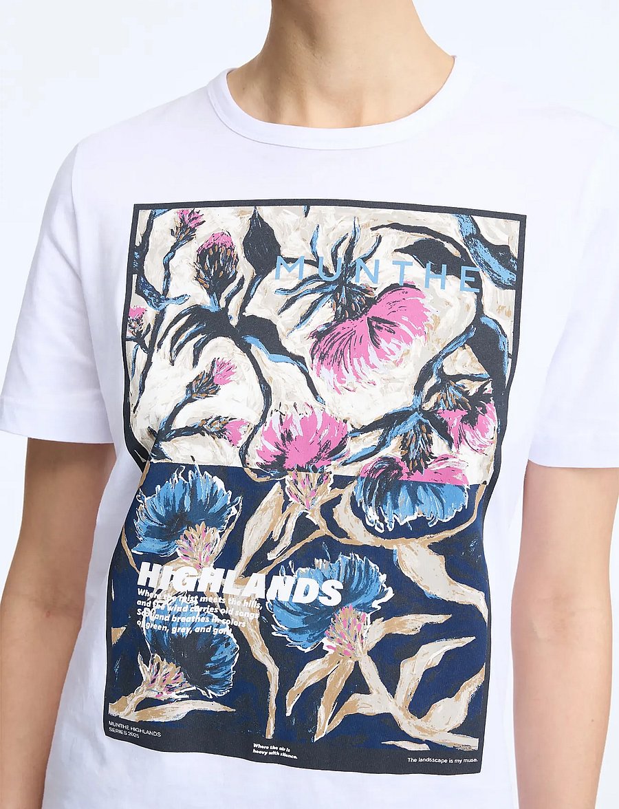 Munthe - CANNEZ - t-shirts - white - 2