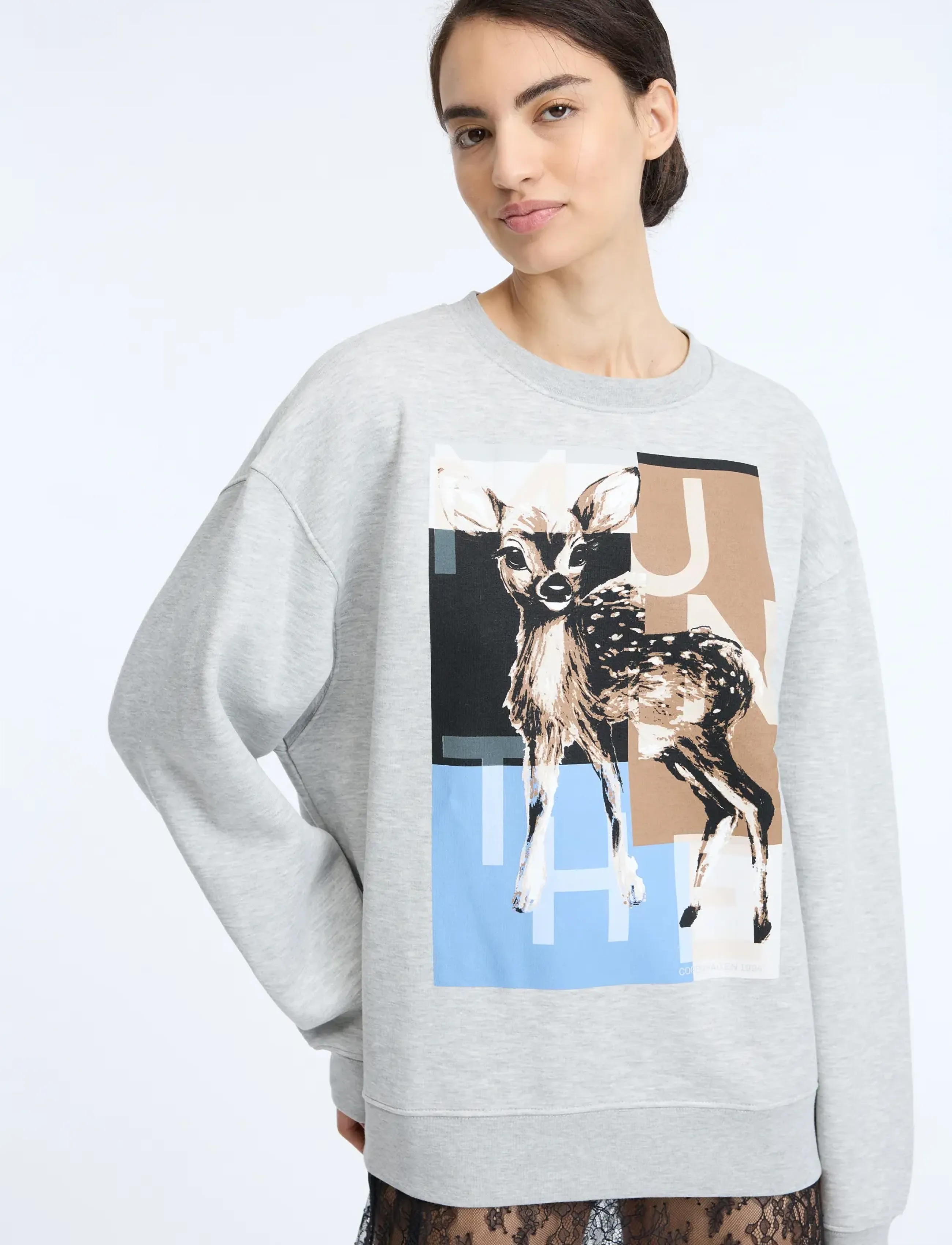 Munthe - CHANDLER - sweatshirts - light grey - 2
