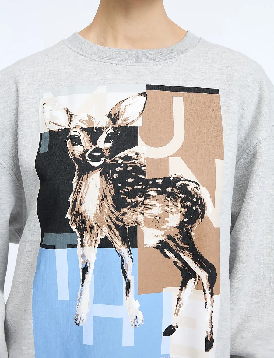Munthe - CHANDLER - sweatshirts - light grey - 3