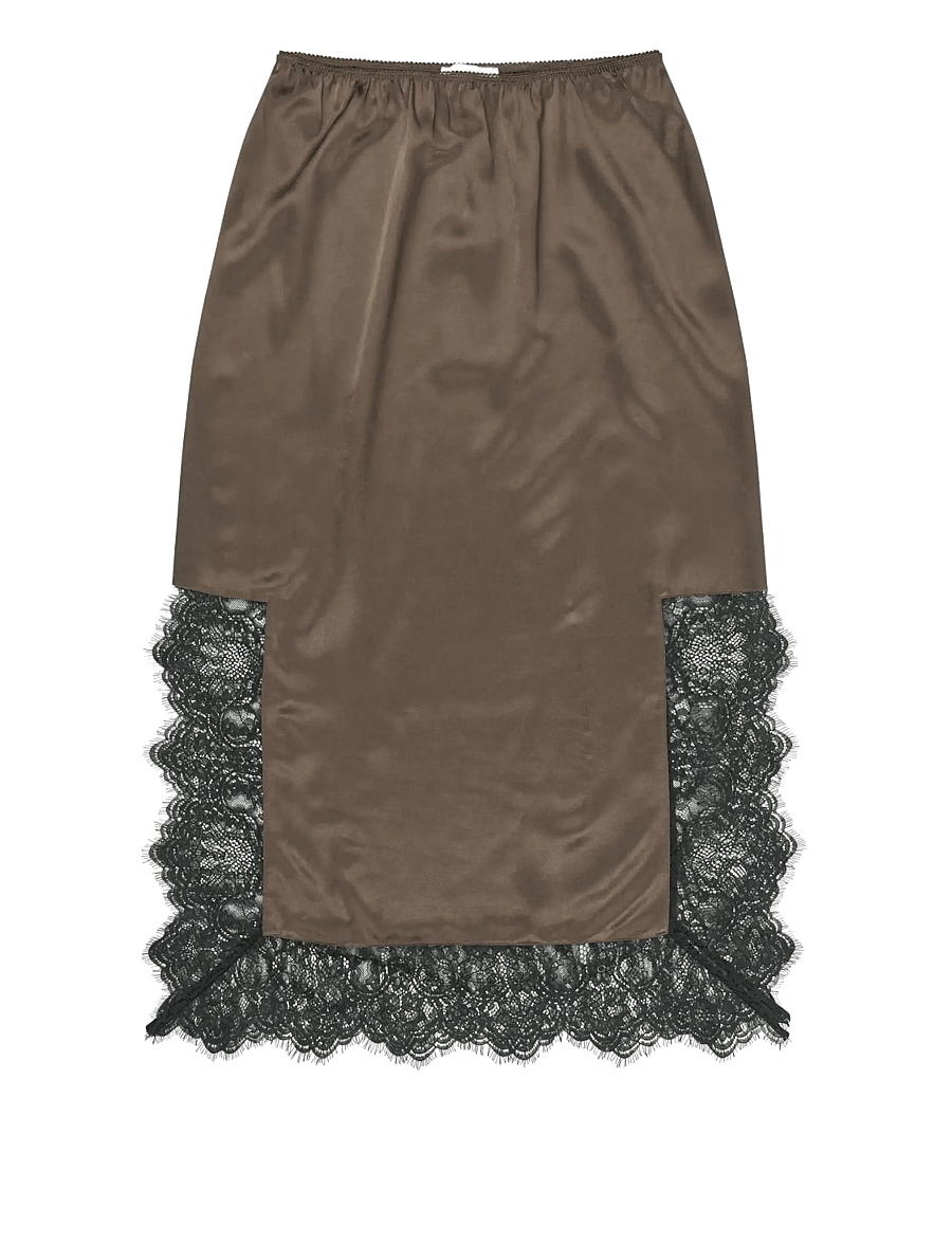 Munthe - CHLOA - midiseelikud - brown - 1